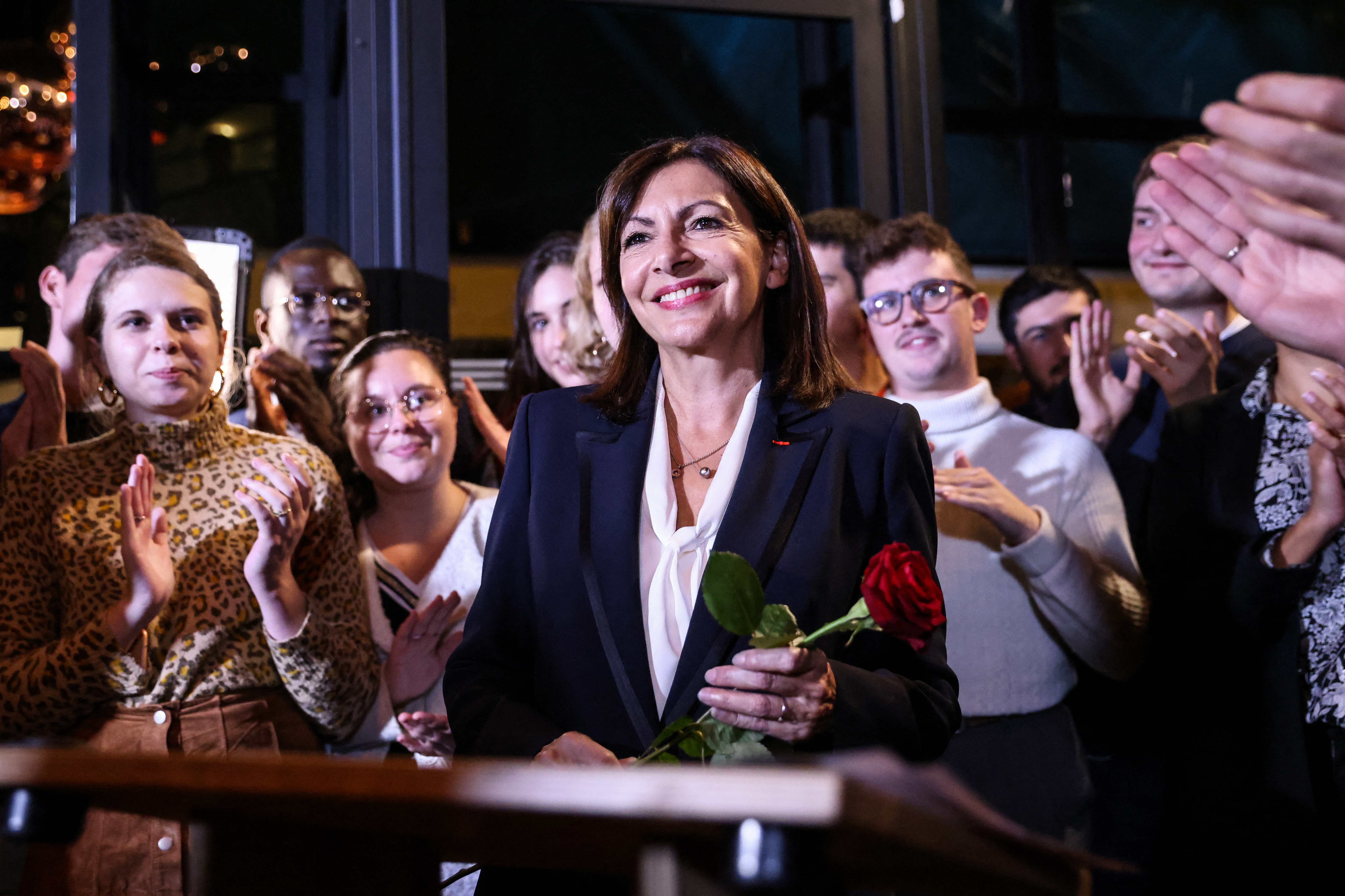 Párizs főpolgármestere, Anne Hidalgo indul a francia elnökválasztáson