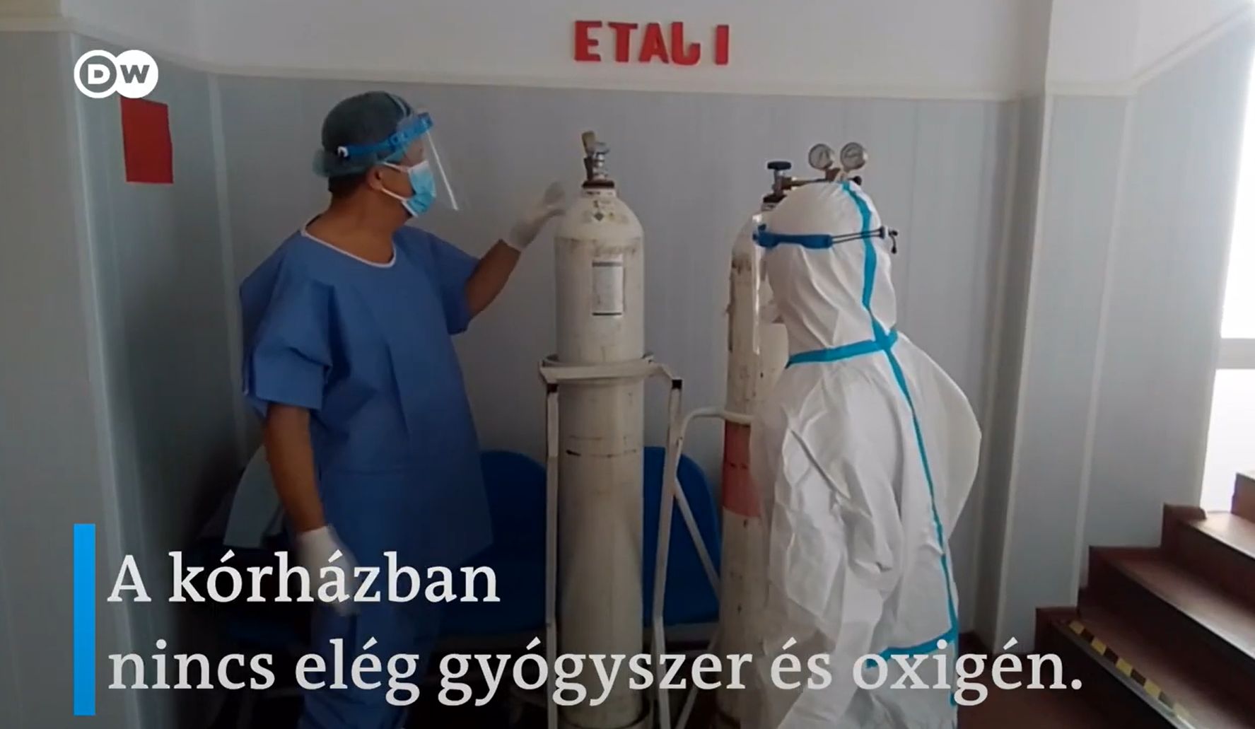 Nincs elég oxigén a román kórházakban