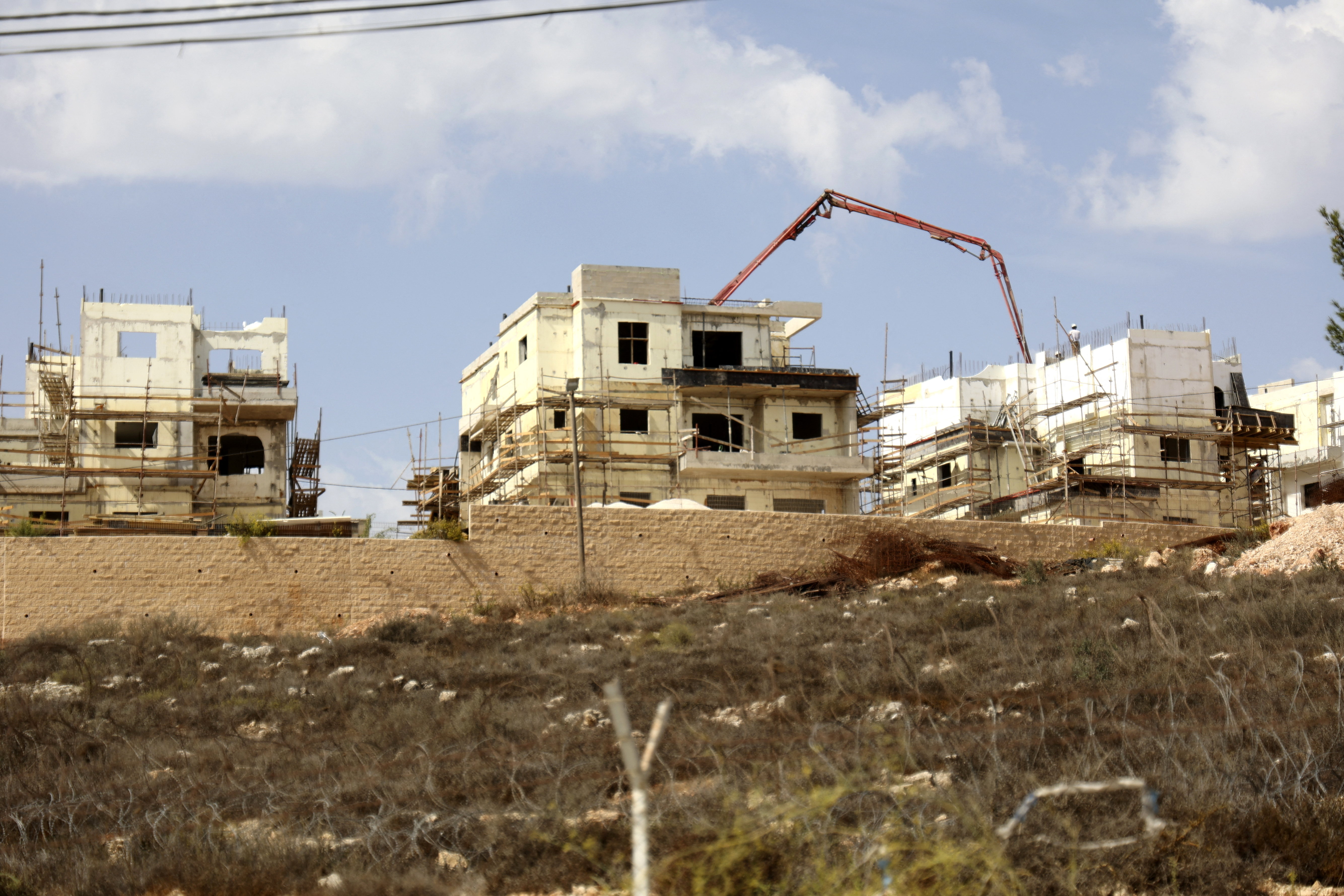 Még több mint 1300 telepeslakást épít Izrael Ciszjordániában