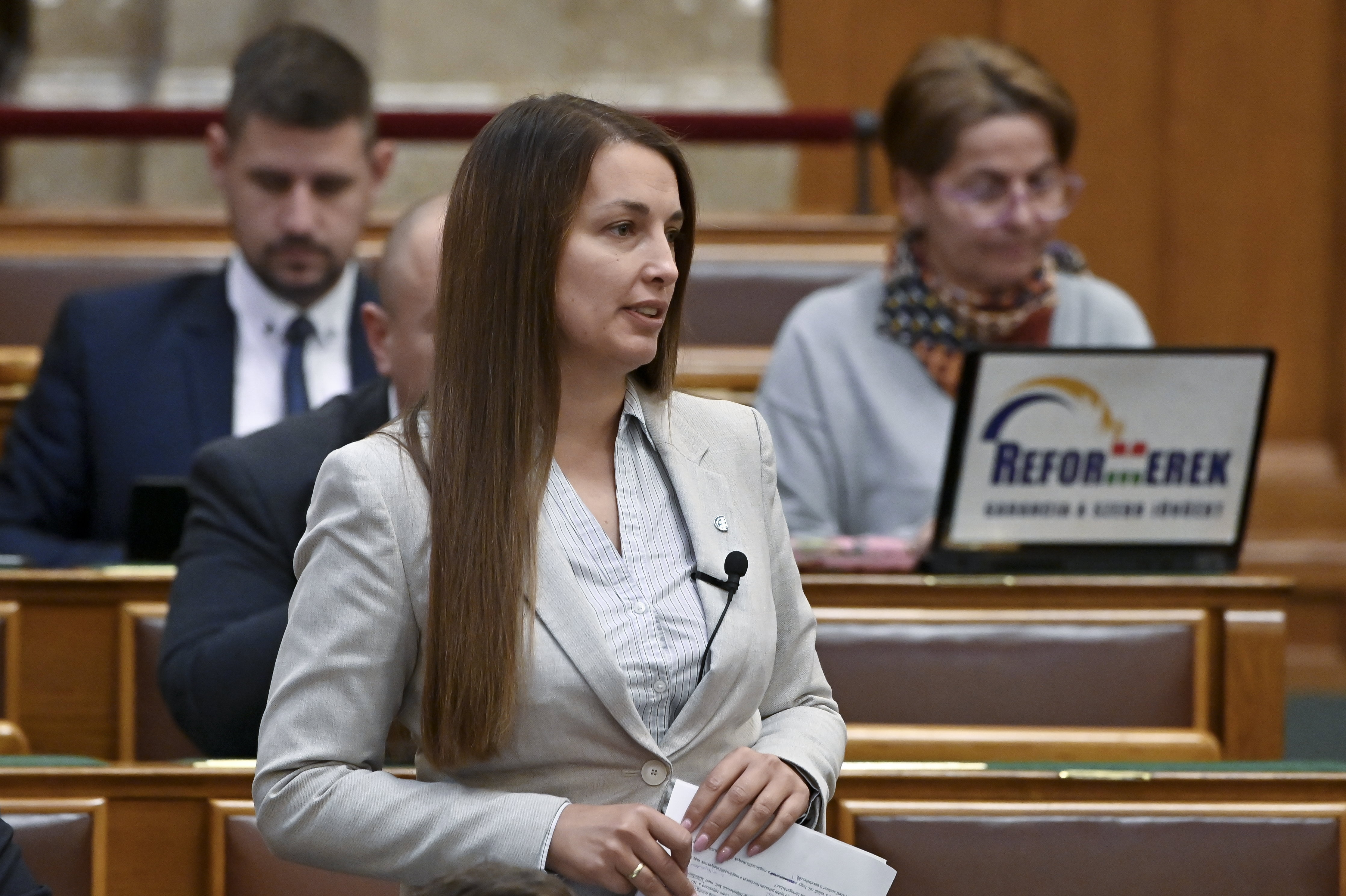 Potocskáné Kőrösi Anita a Jobbik ügyvezető elnöke