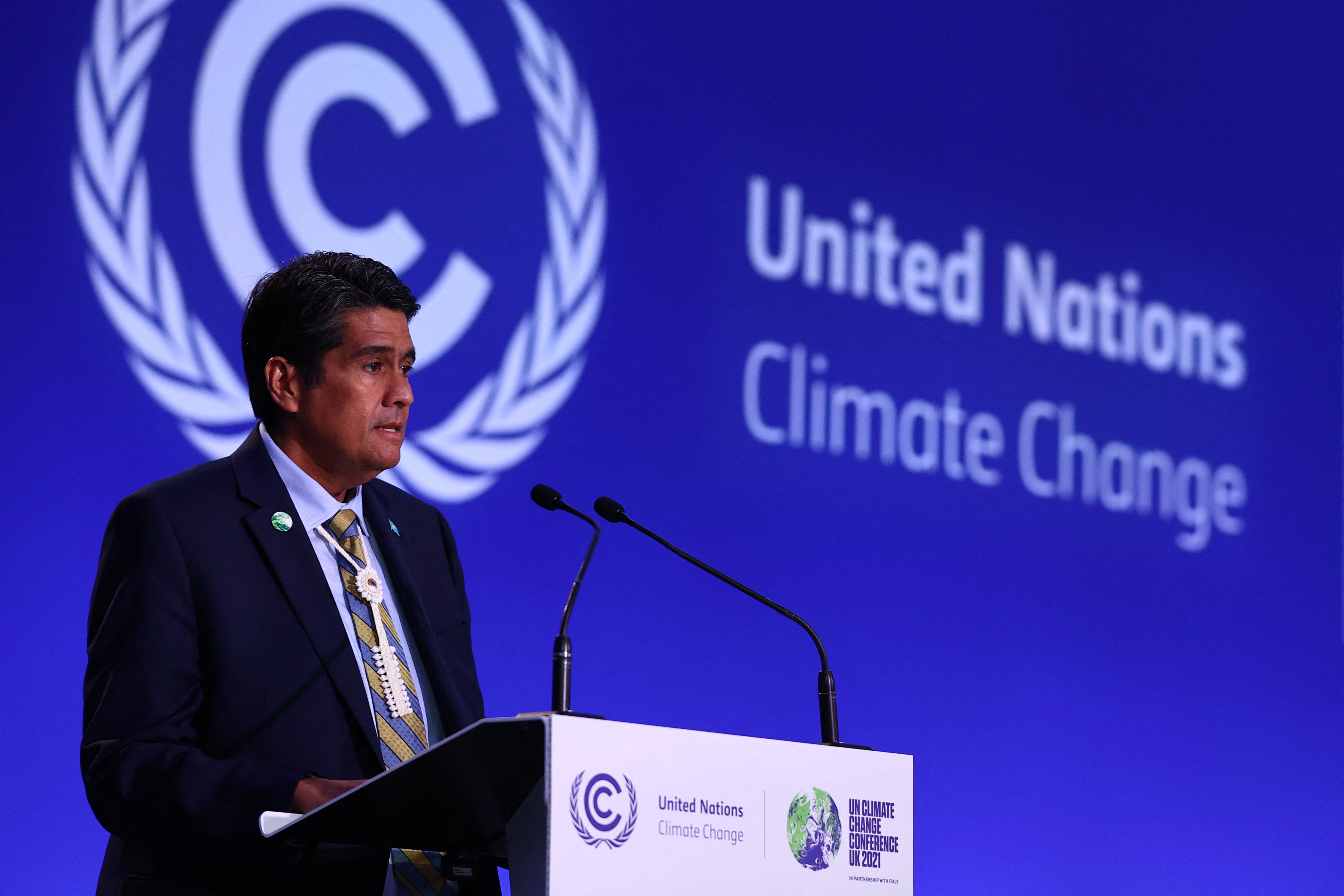 „Ennyi erővel le is bombázhatnátok bennünket” - keményen beszólt a klímacsúcs résztvevőinek Palau elnöke