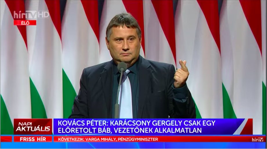 A legőszintébb felszólaló a Fidesz-kongresszuson: „Még várunk arra, hogy a Fidesz-központ megmondja, hogy mik a jó válaszok a kellemetlen kérdésekre”