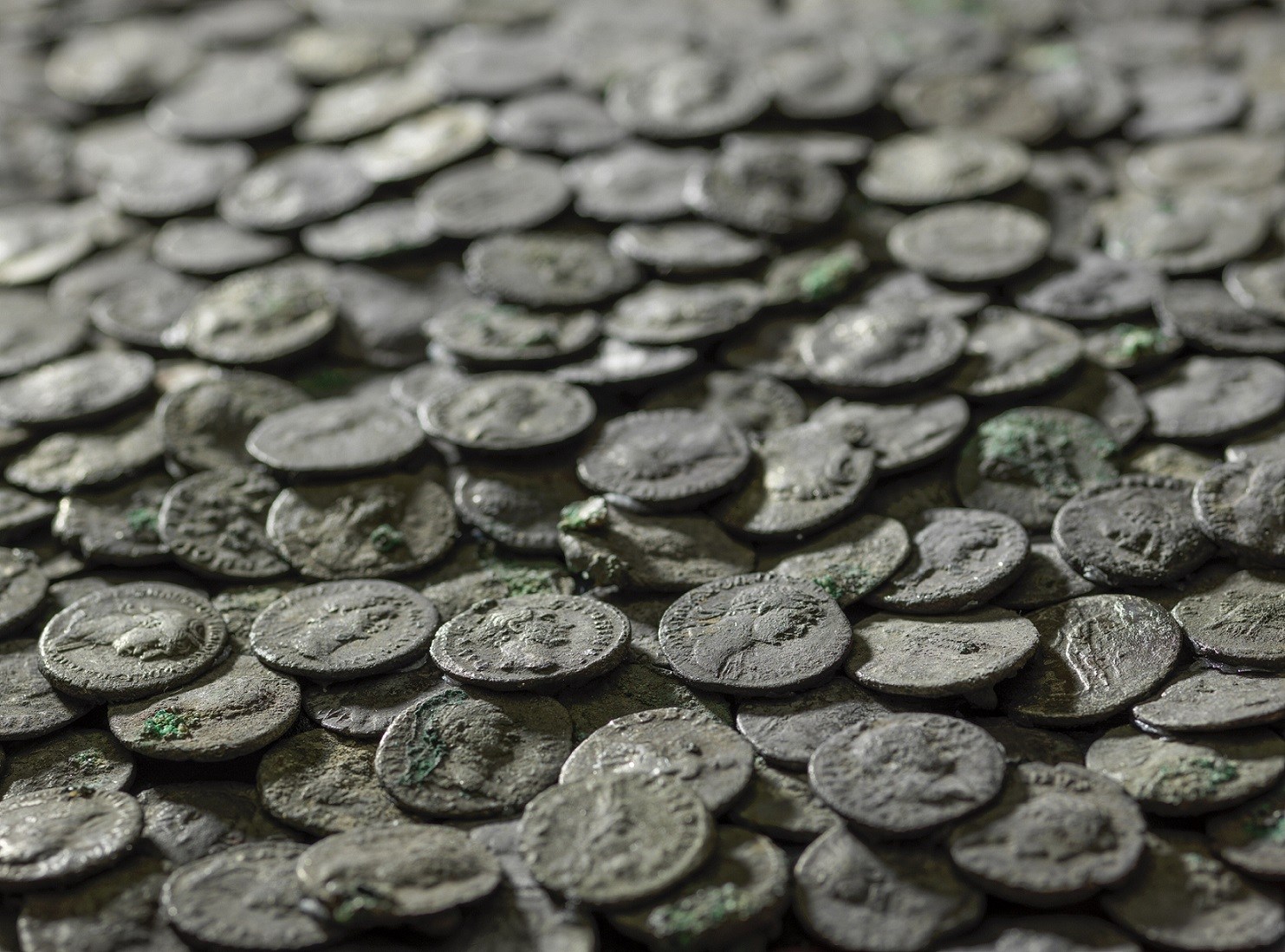 Tizenöt kilónyi római ezüstpénzt találtak egy augsburgi építkezésen