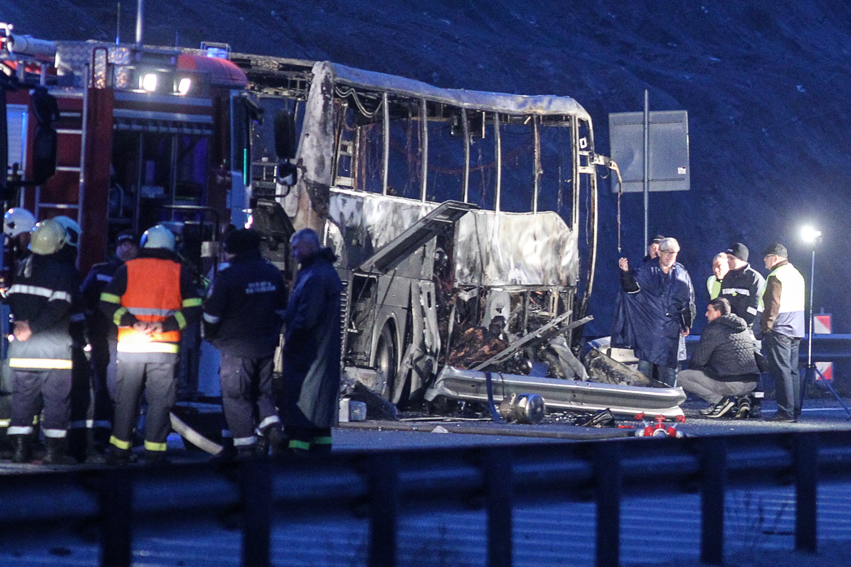 45-en meghaltak egy buszbalesetben Bulgáriában