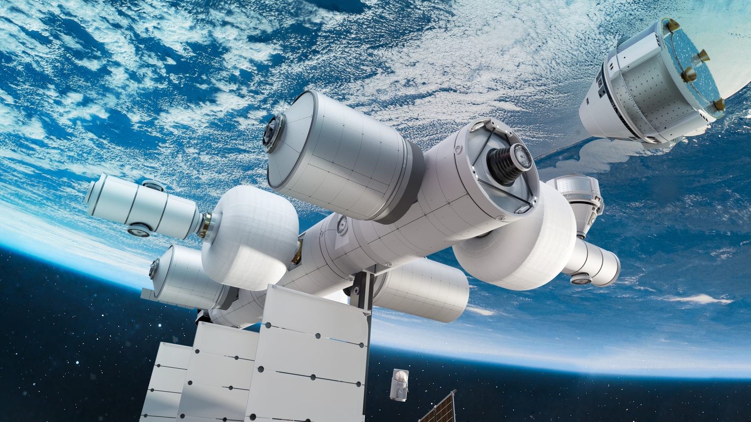 Az Orbital Reef űrállomás a Blue Origin, a Boeing és a Sierra Space együttműködésében valósulhat meg – az ígéretek szerint 2027-re.