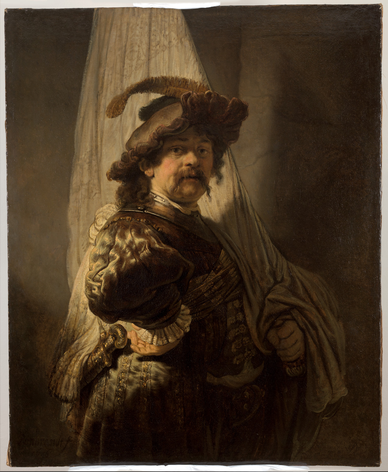 Hollandia 175 millió eurót fizet Rembrandt Zászlóvivő című festményéért
