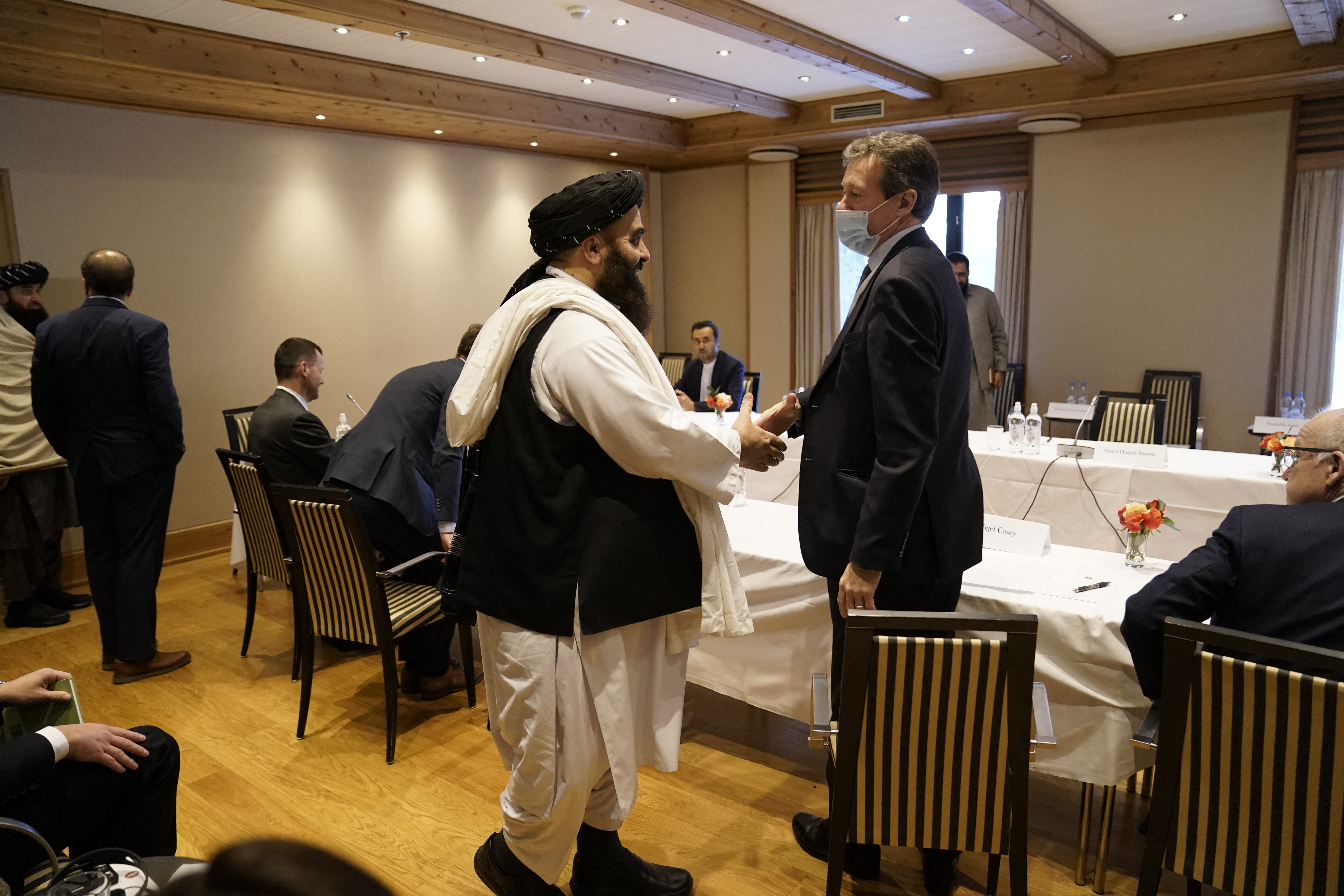 Hatalomátvételük óta először tárgyalnak a Nyugattal a tálibok