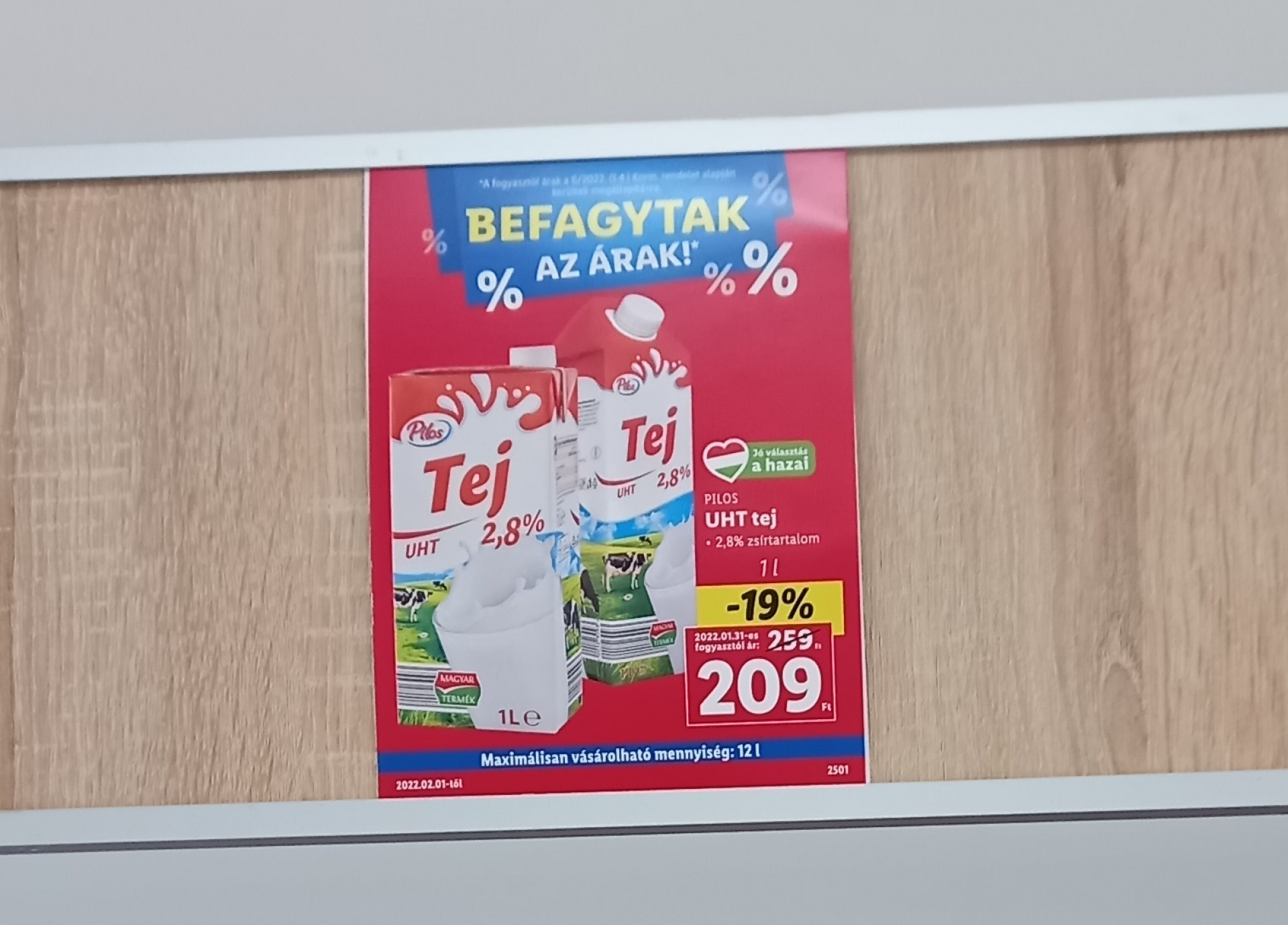 A Spar s a Lidl mennyis gi korl toz st vezetett be a hat s gi