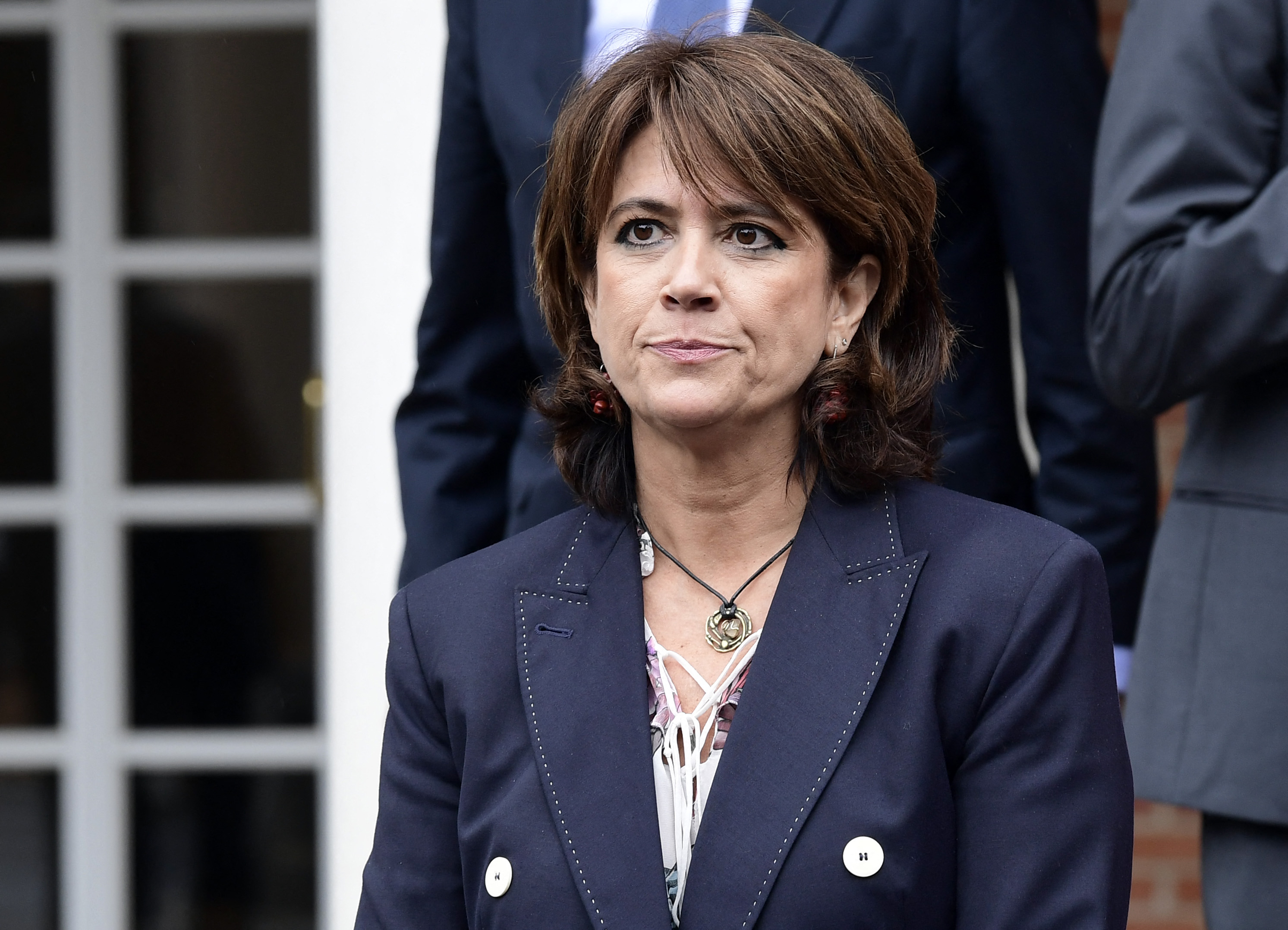 Dolores Delgado spanyol főügyész még igazságügyi miniszterként 2018. június 8-án.
