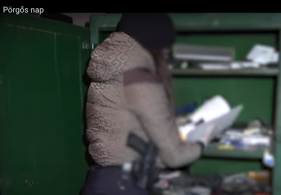 Vizuálisan erős videót tett közzé a rendőrség egy átlagosan suttyó magyar bűncselekményről
