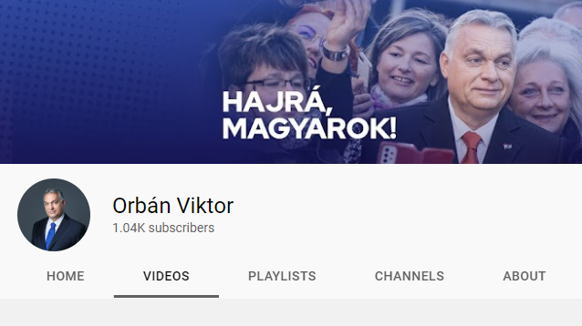 Orbán Viktor a Youtube meghódítására indul