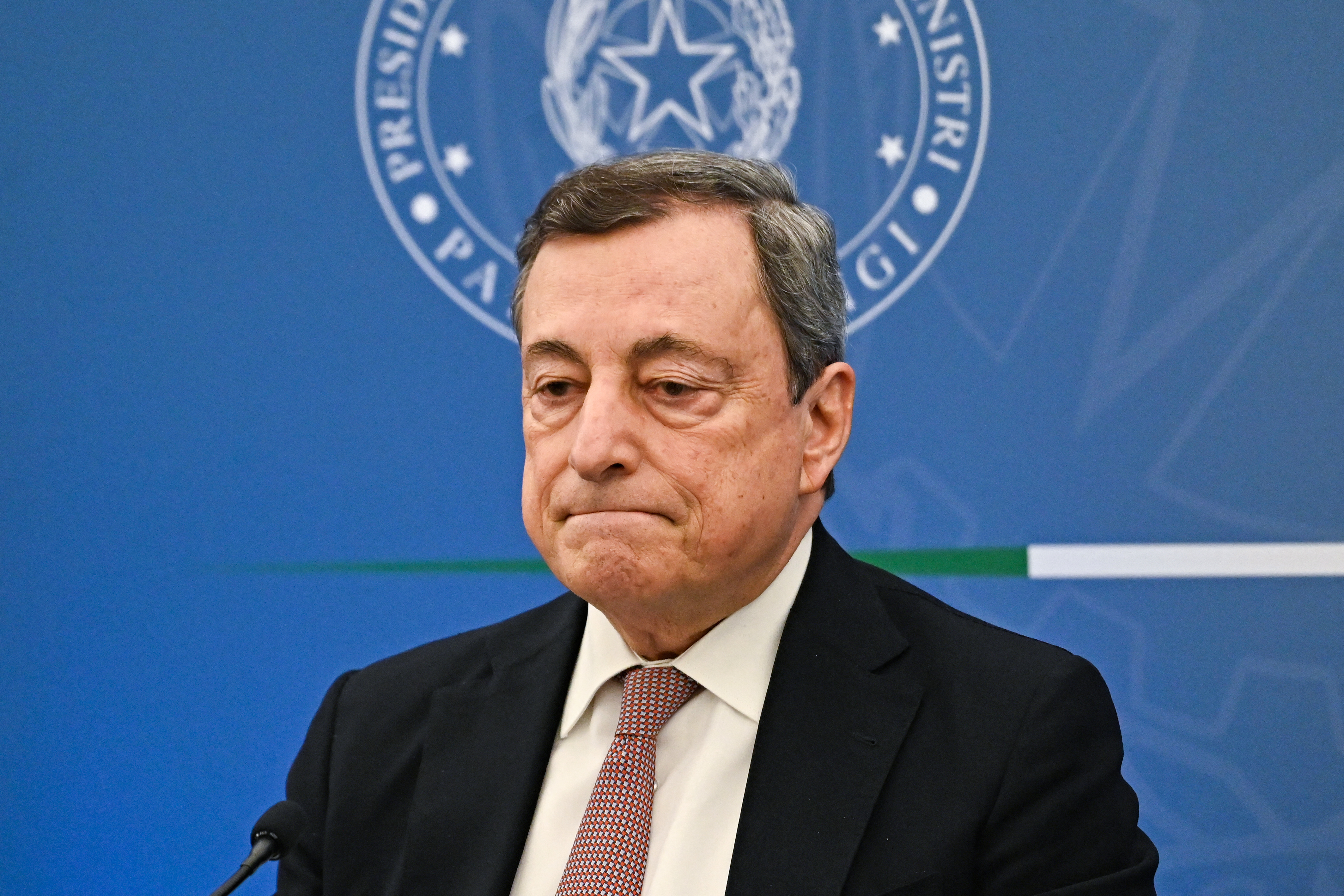 Lemondott Mario Draghi, Olaszország miniszterelnöke