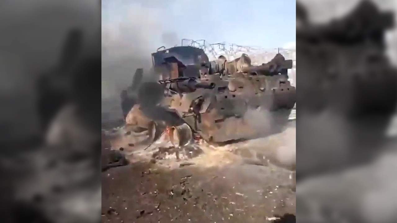 Megsemmisítettek egy orosz konvojt Bucsánál