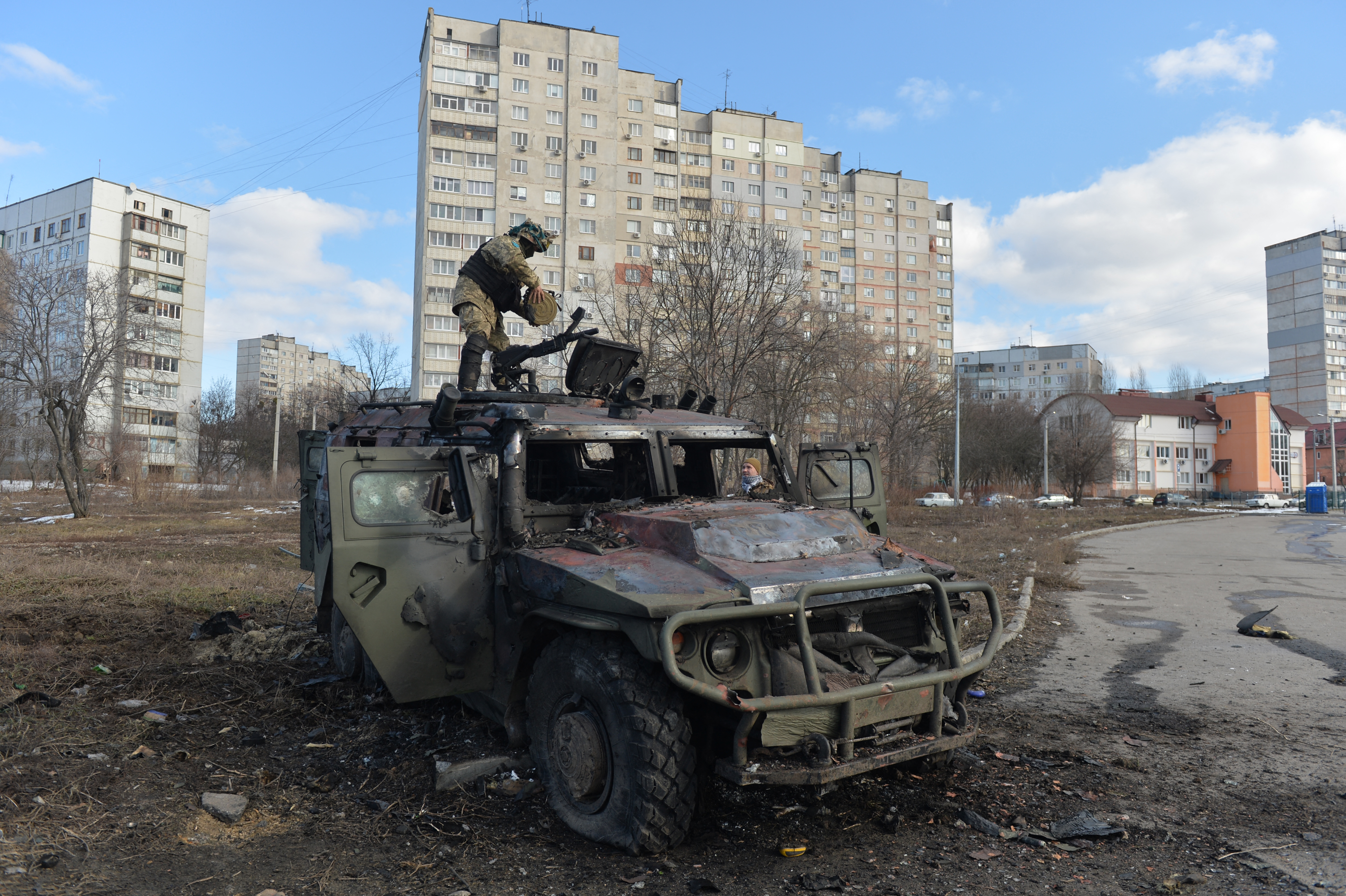 Harkiv az ukrán kultúra központjából lett az Ukrajna jövőjéért folytatott harc egyik fő helyszíne