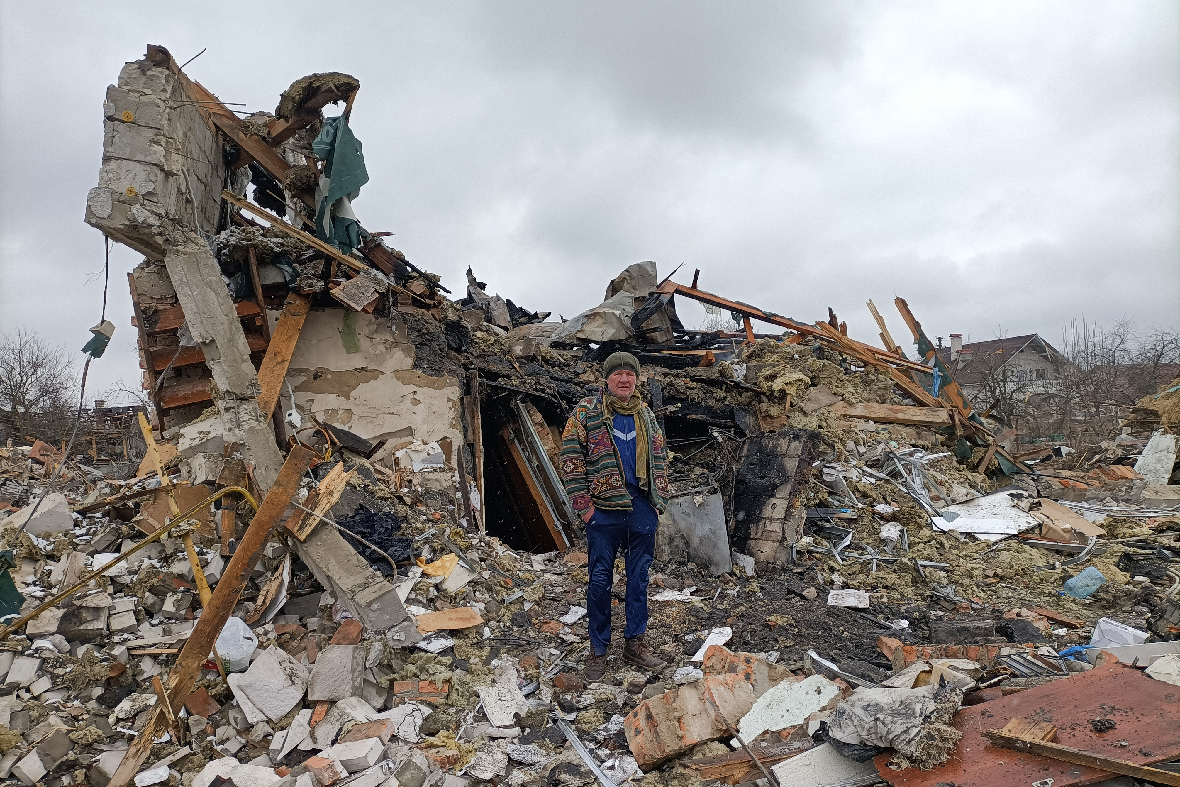 Lakóházakat lőttek rommá az oroszok Zsitomirban