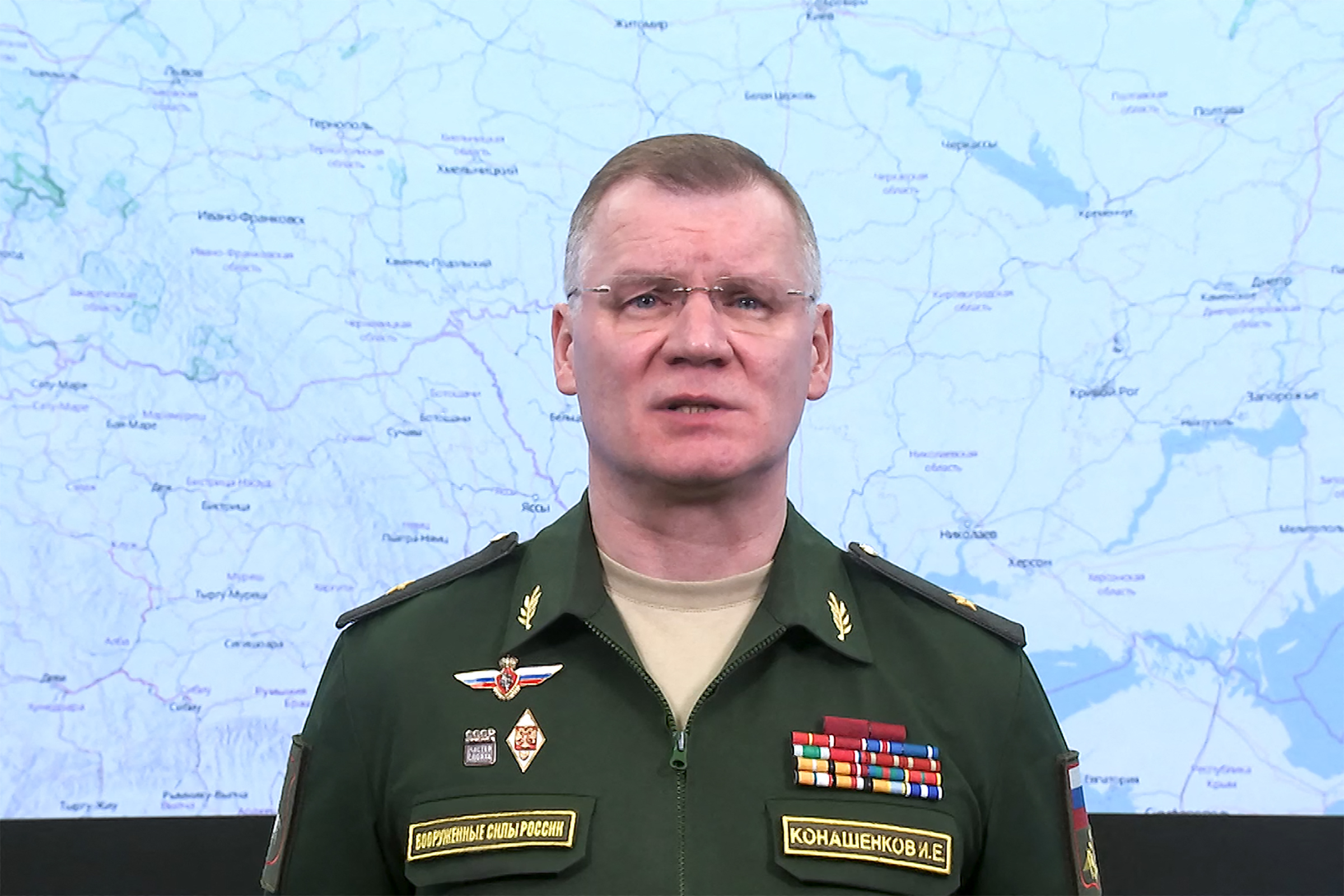 Igor Konasenkov orosz vezérőrnagy szerint nem bombázták le a mariupoli kórházat, ami amúgy legitim célpont volt