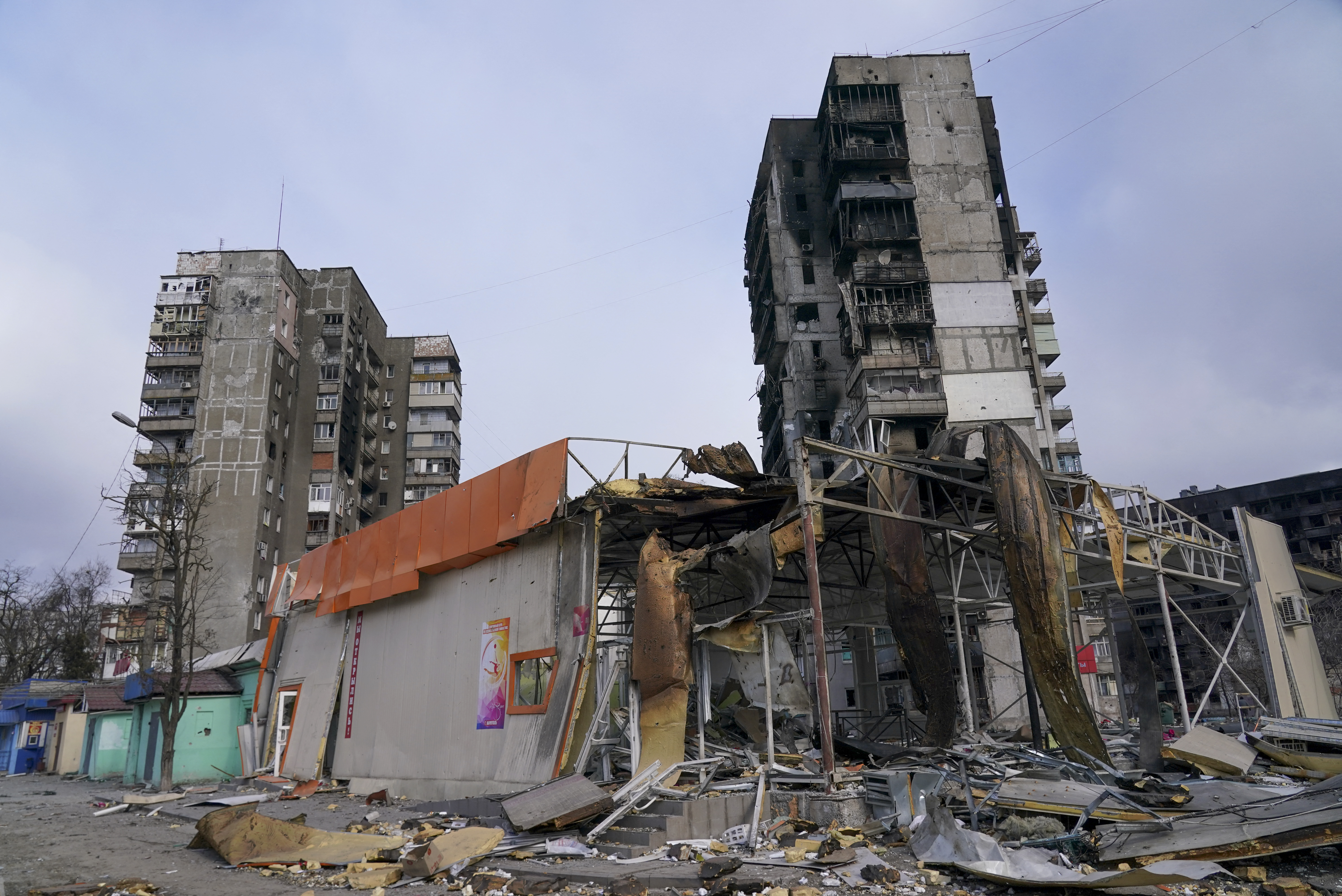 „Mi voltunk az utolsó újságírók Mariupolban. Már nincs senki más”