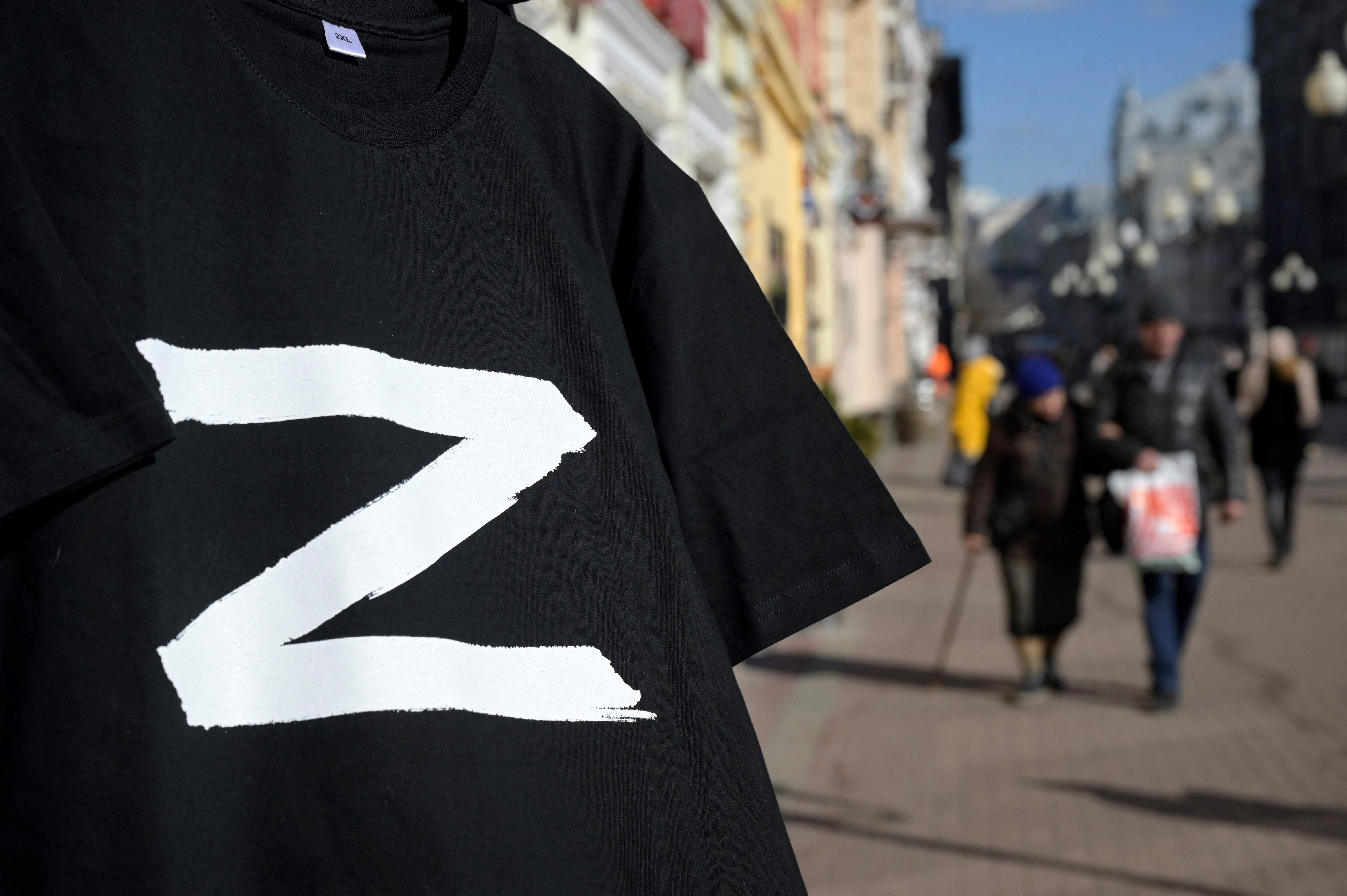 Bűncselekménynek számíthat az orosz hadsereghez köthető "Z" szimbólum használata Németországban