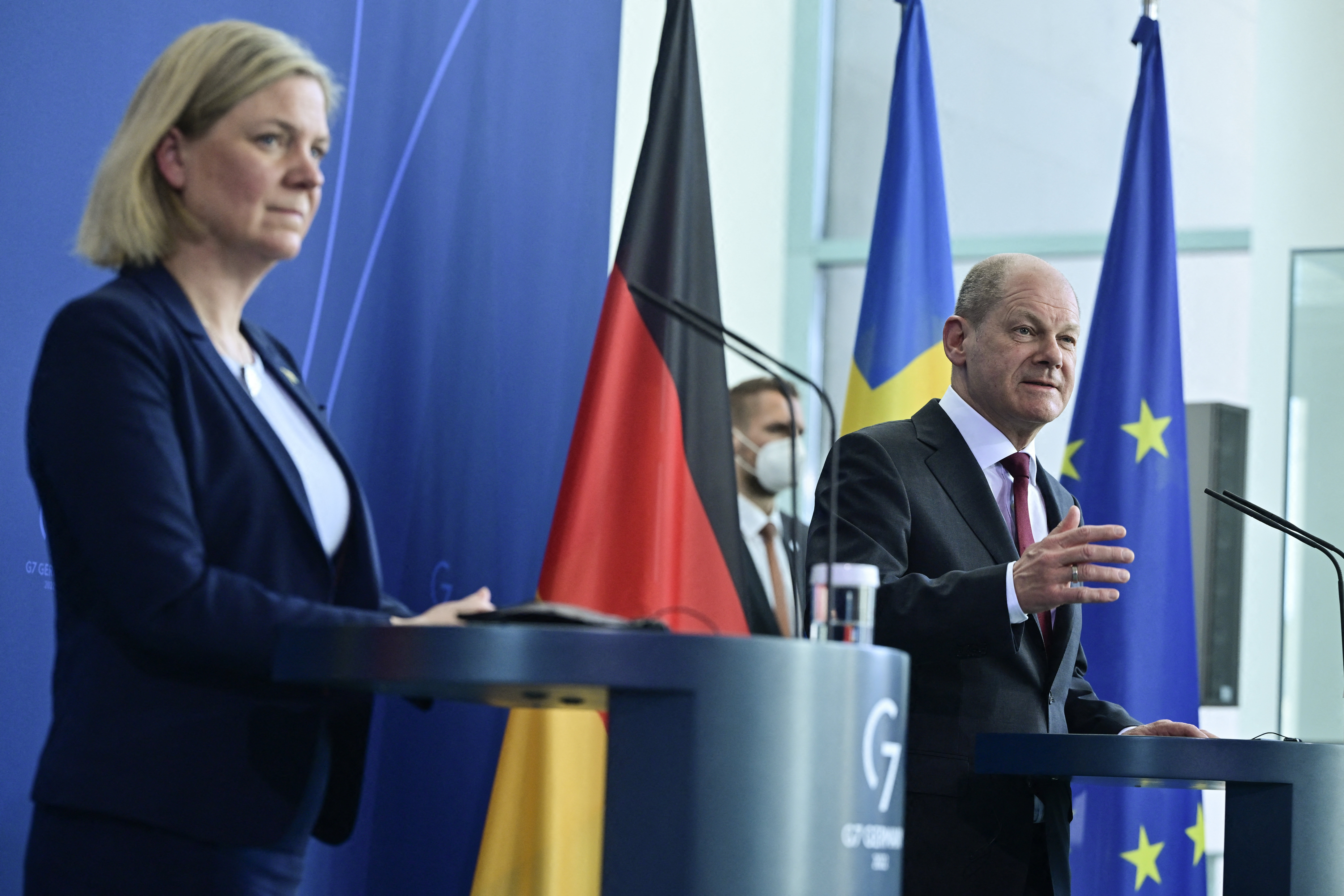 Scholz szerint az EU segítene megvédeni Svédországot egy esetleges orosz támadással szemben