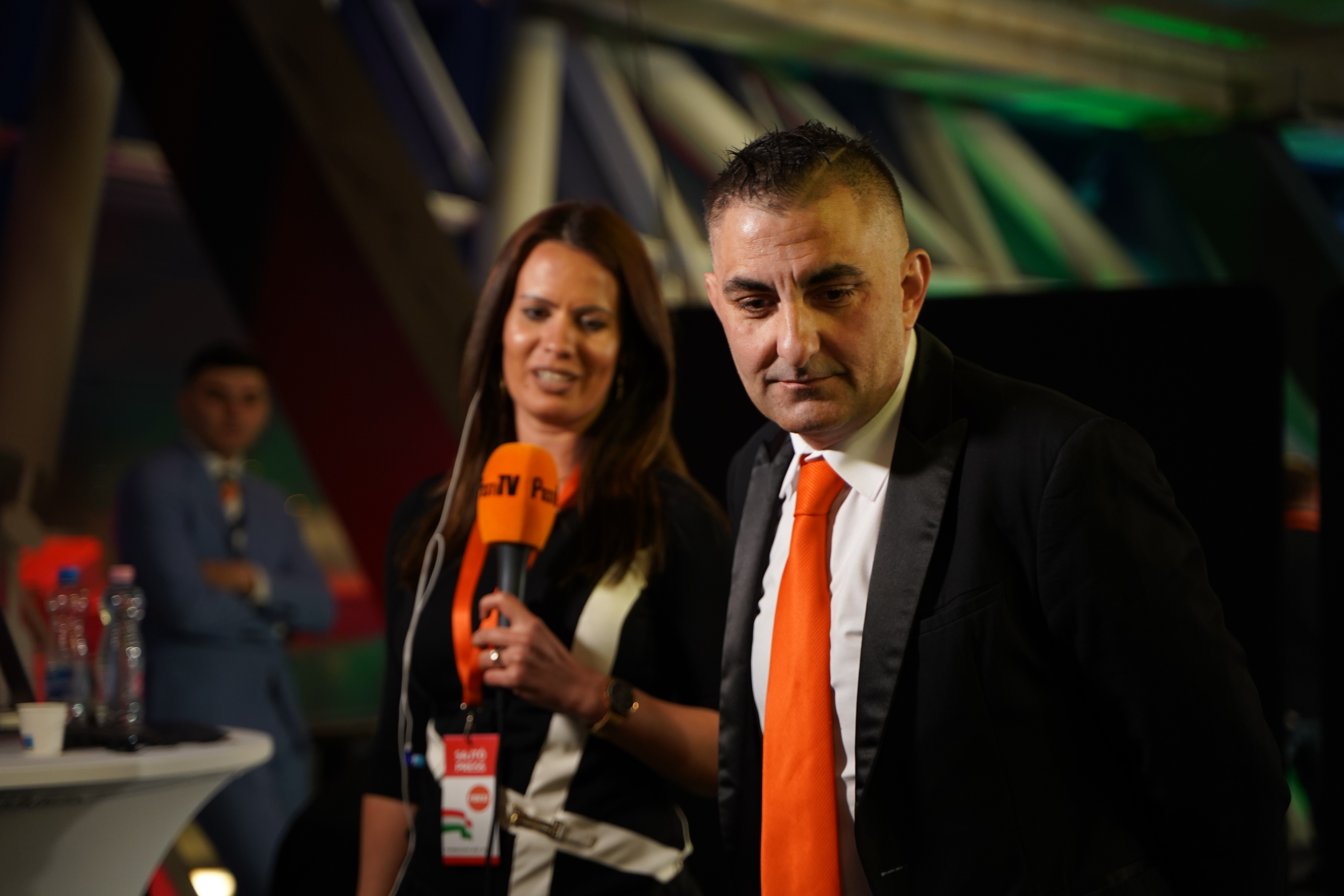 Gáspár Győző a Fidesz eredményváró rendezvényén vasárnap este