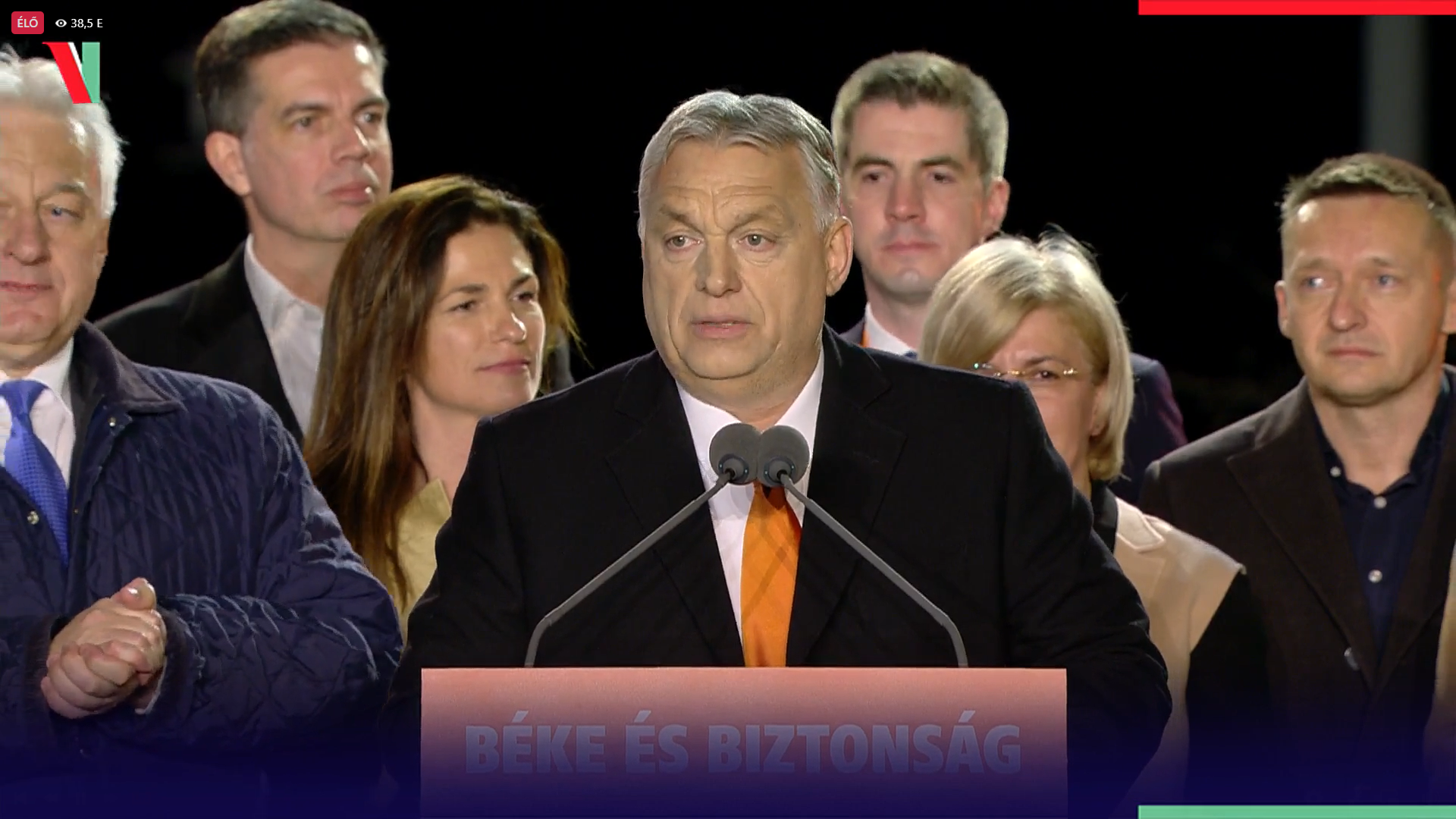 Orbán Viktor győzelmi beszéde