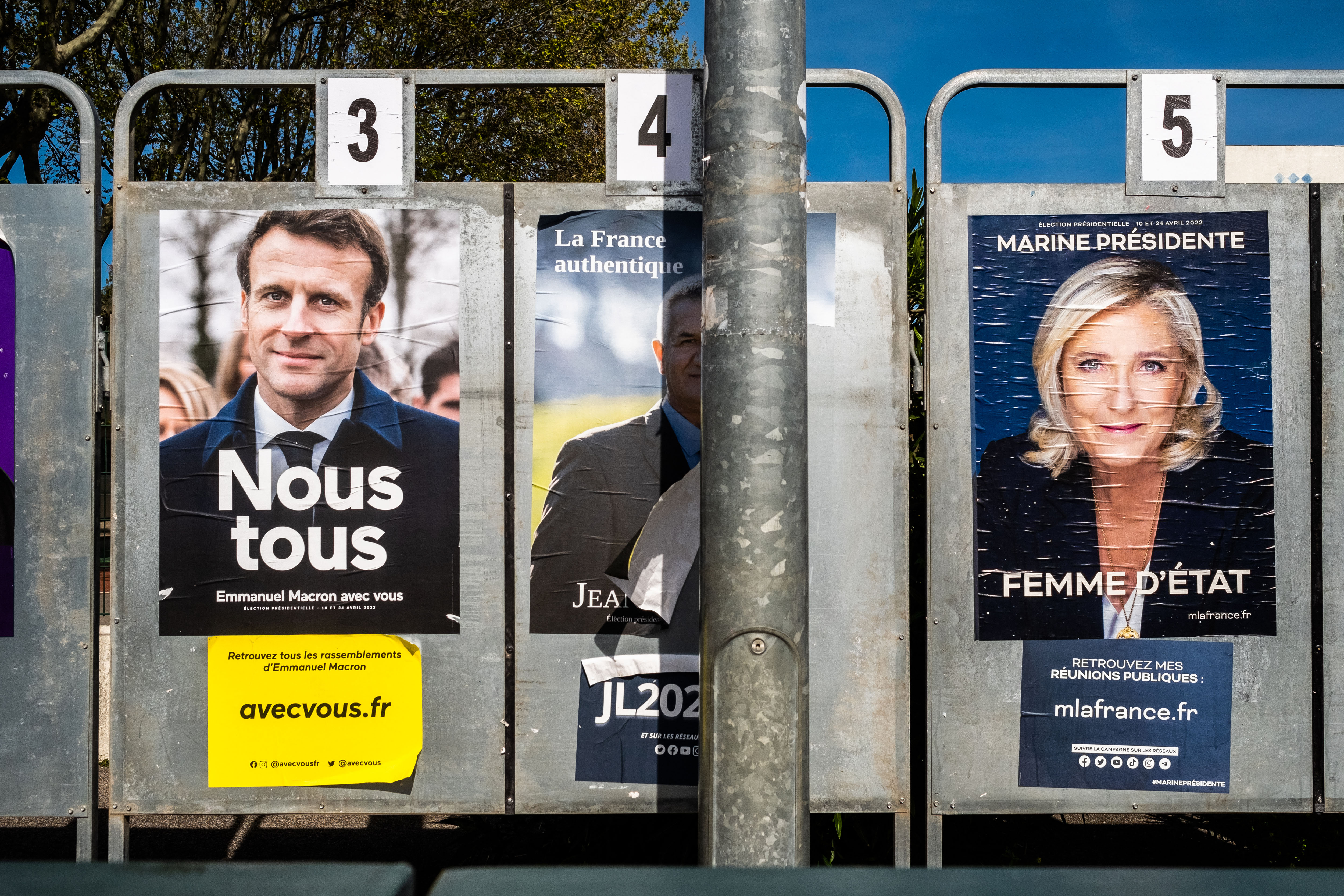 Macron nyerte a francia választások első fordulóját