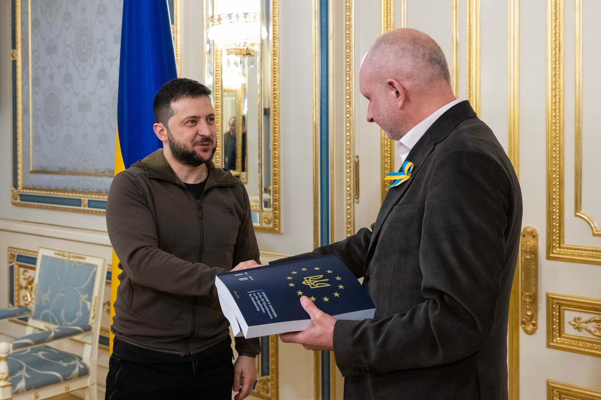 Ukrajna átadta az uniós jelentkezéshez szükséges első dokumentumokat