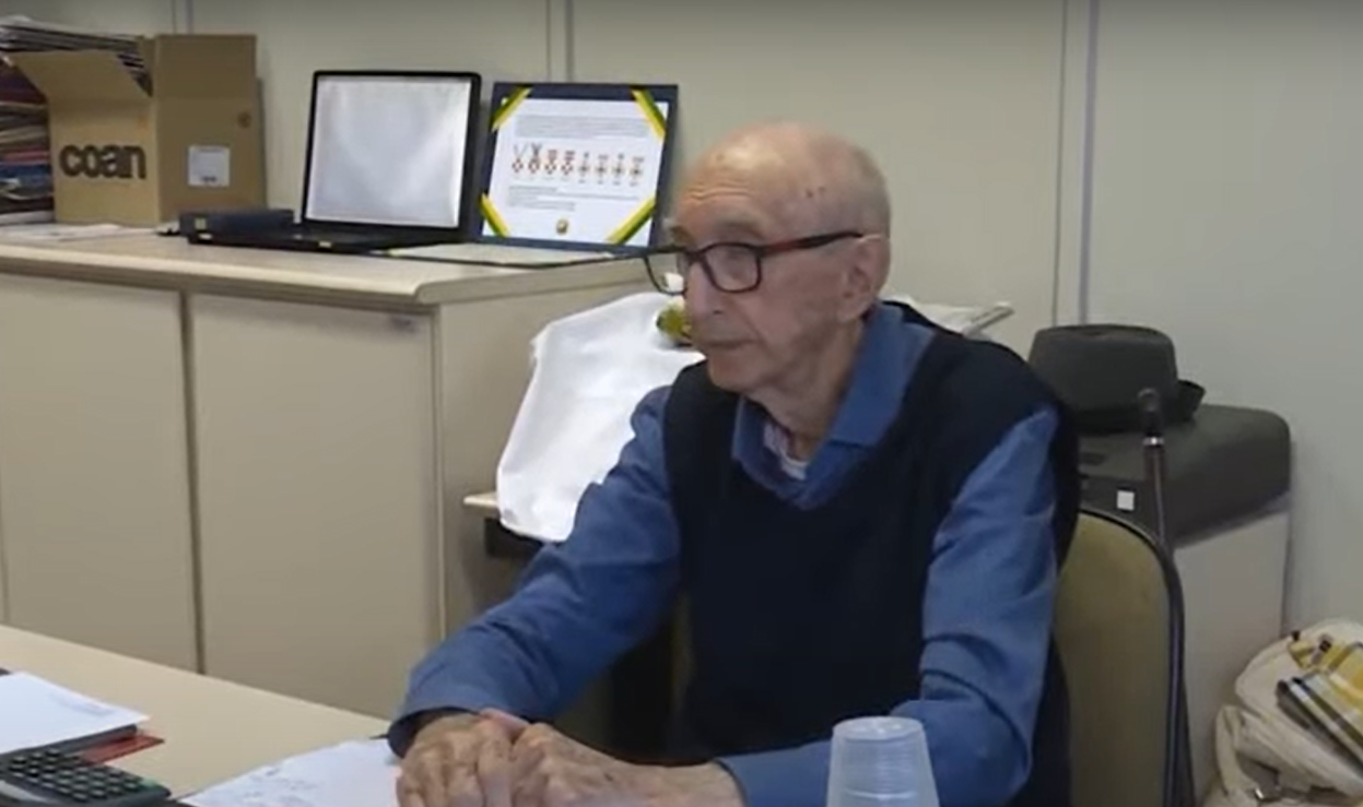 Egy brazil férfi 84 éve dolgozik ugyanazon a munkahelyen