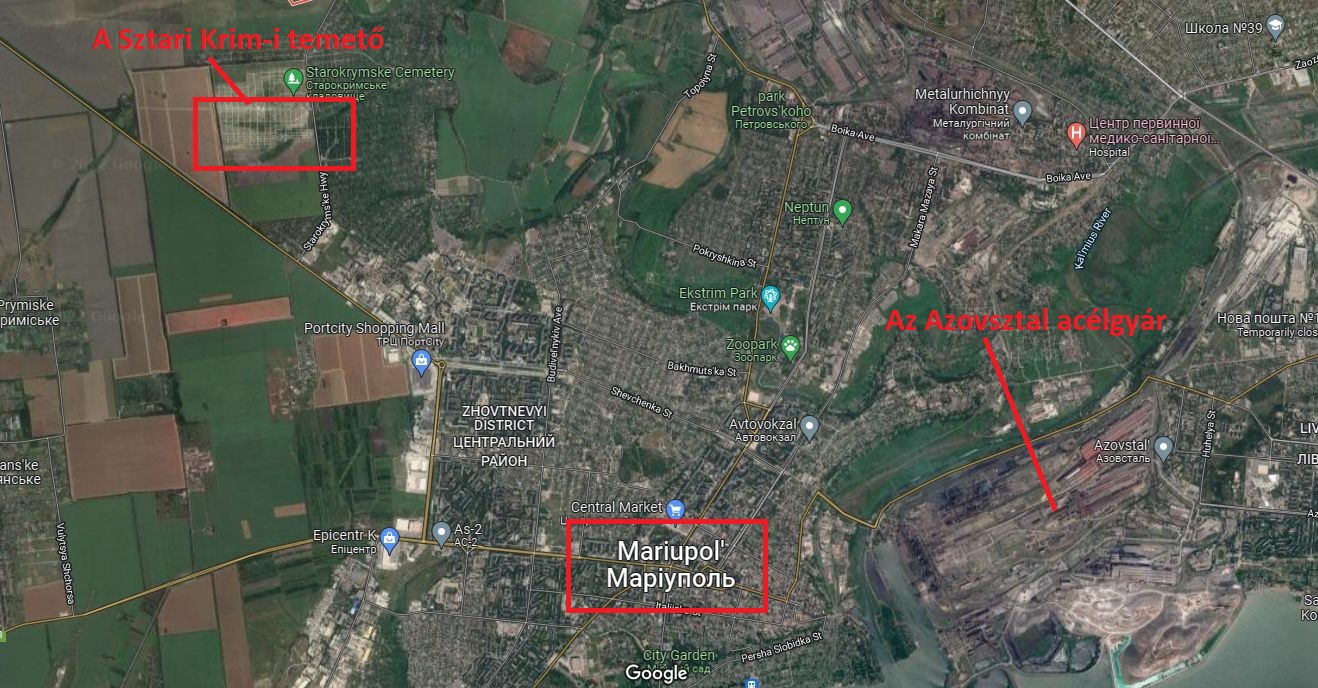 Immár a harmadik tömegsírt fedezték fel Mariupol közelében