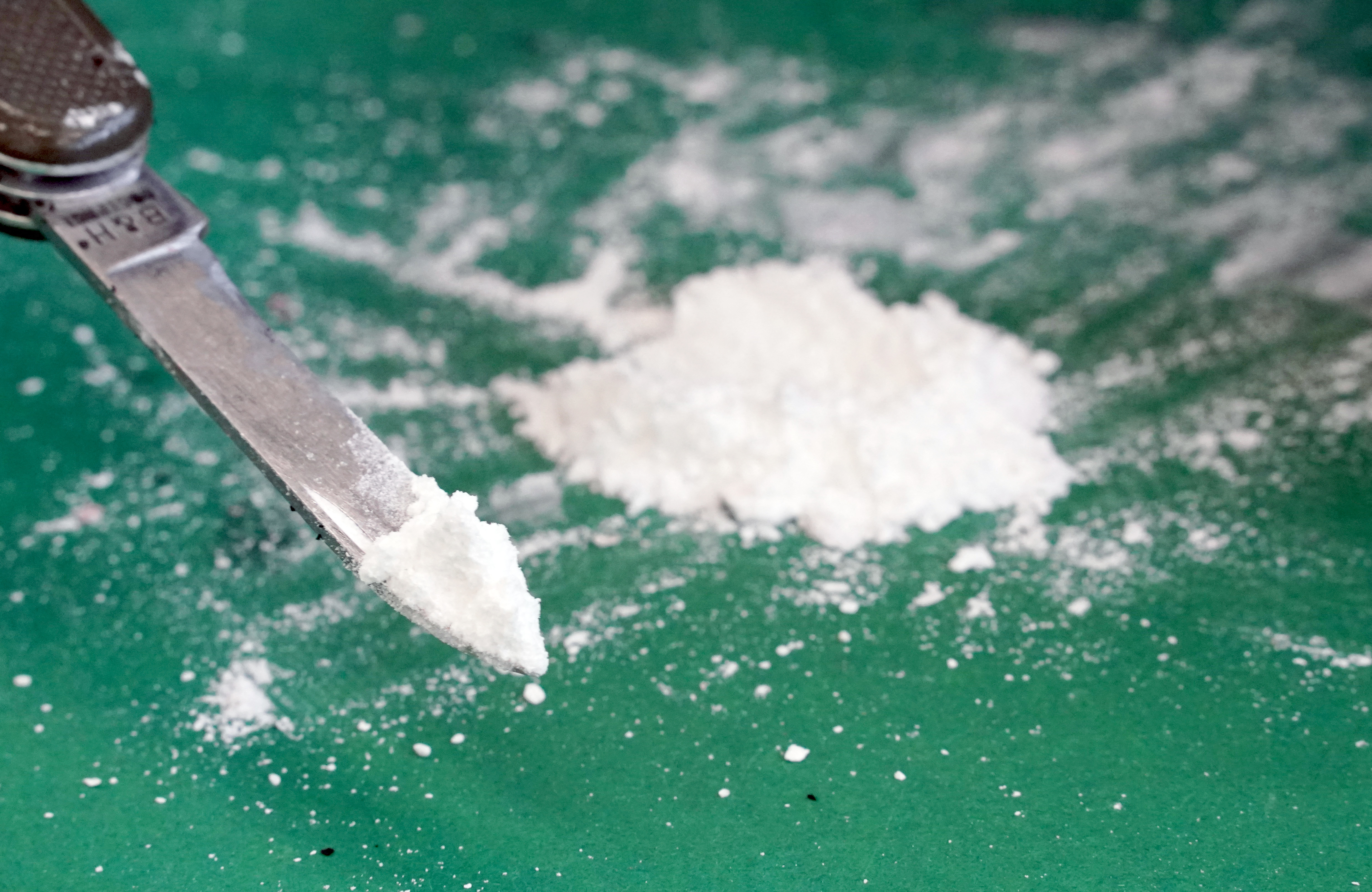 A kokainként árult szerek 40 százalékában egyáltalán nincs kokain