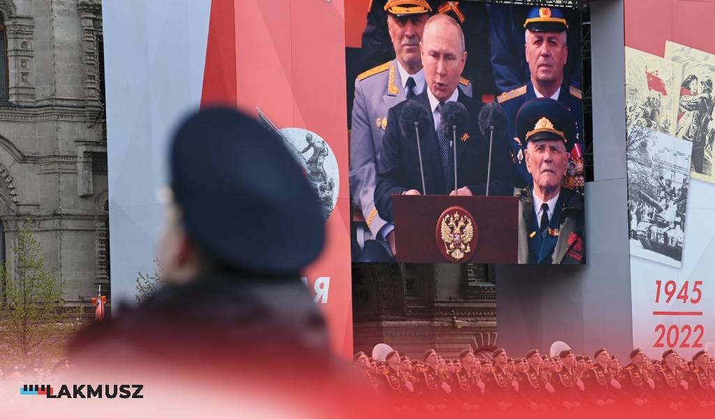 Magyarul terjesztették legtöbben Putyin győzelem napi propagandaműsorát