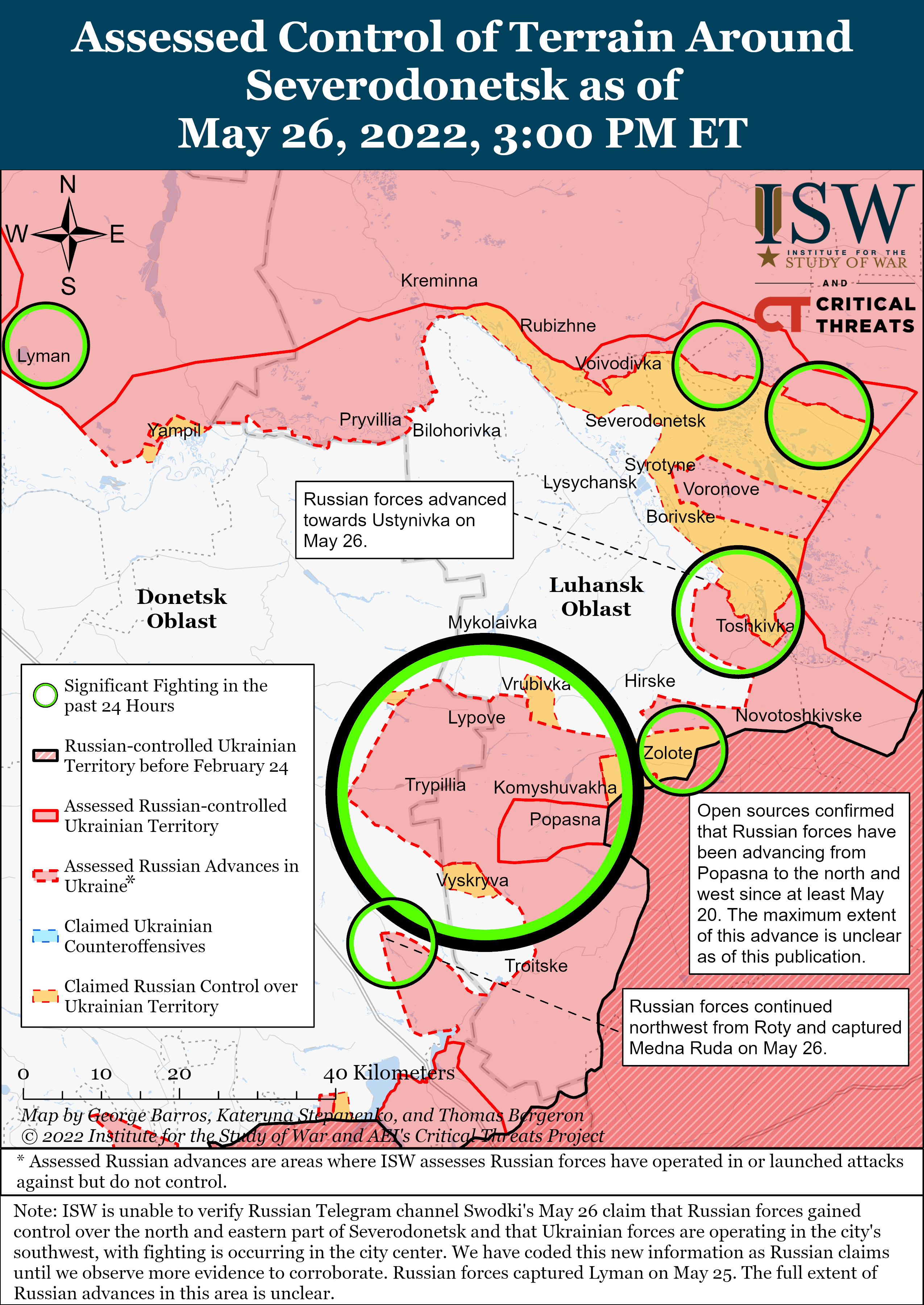 Visszavonulásra kényszerülhetnek az ukrán védők Szeverodoneckből