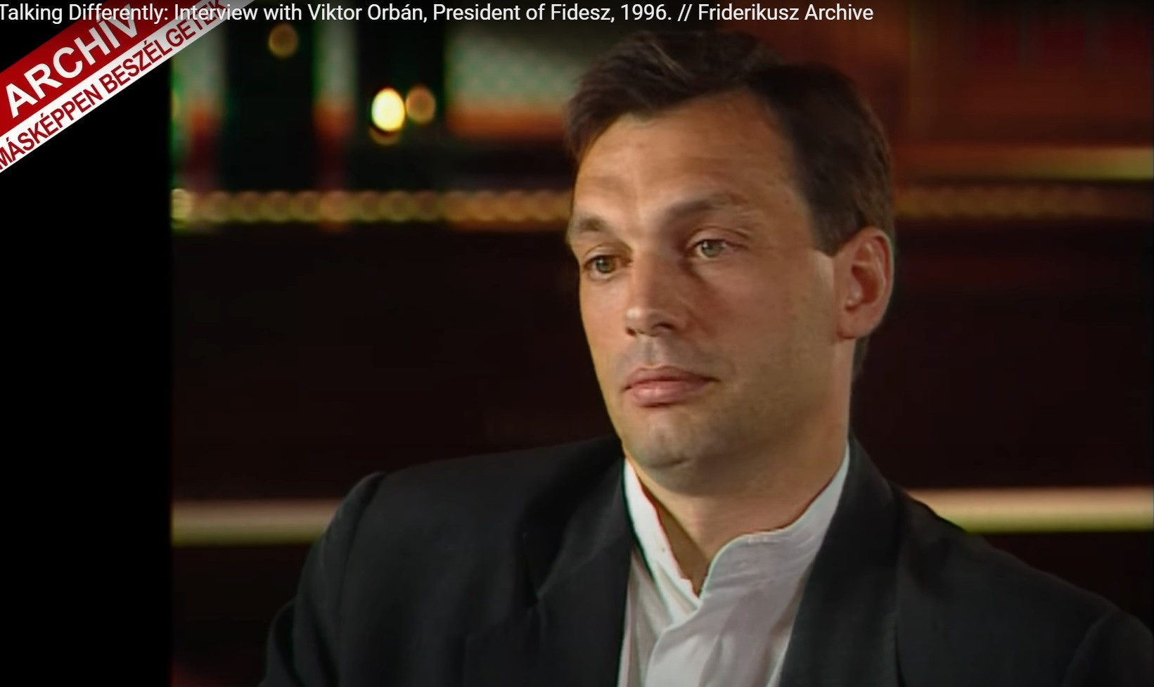Orbán Viktor, 1996: A média az egy nagyon veszélyes dolog, talán a világ egyik legveszélyesebb dolga