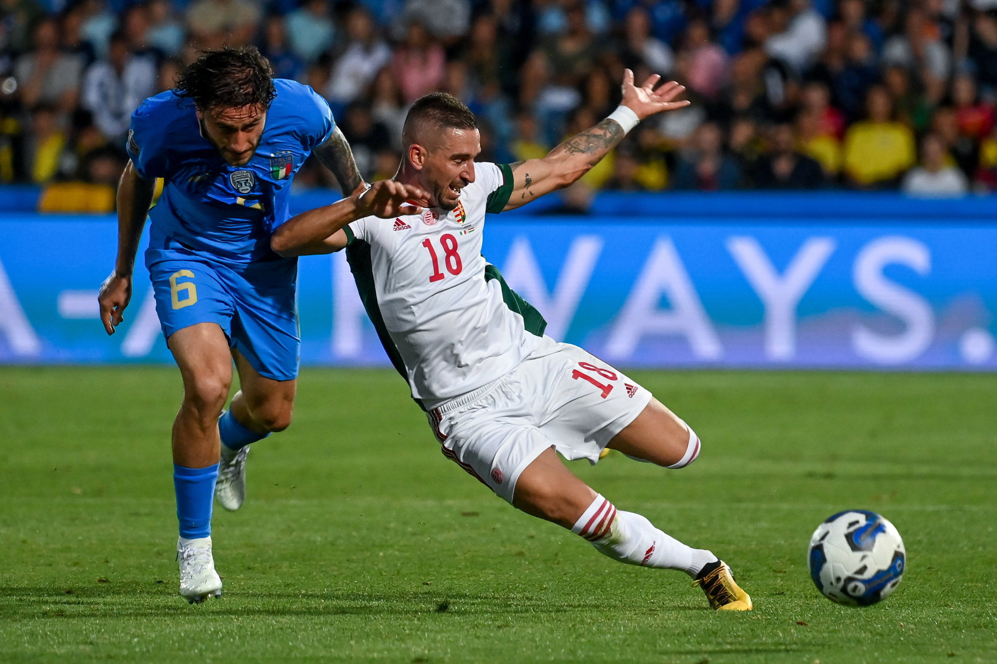 Simán nyertek az olaszok a magyar válogatott ellen