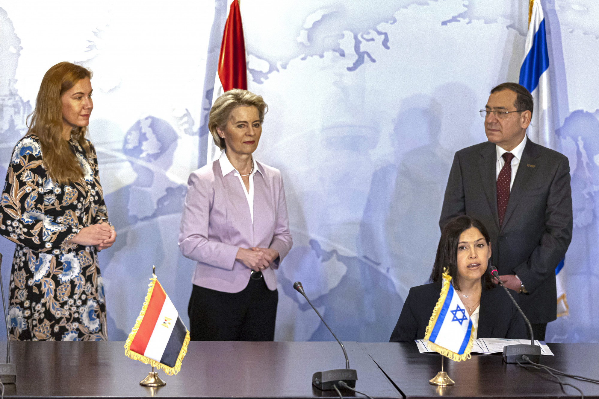 Az EU gázszerződést kötött Egyiptommal és Izraellel, hogy az unió kevésbé függjön az orosz gáztól