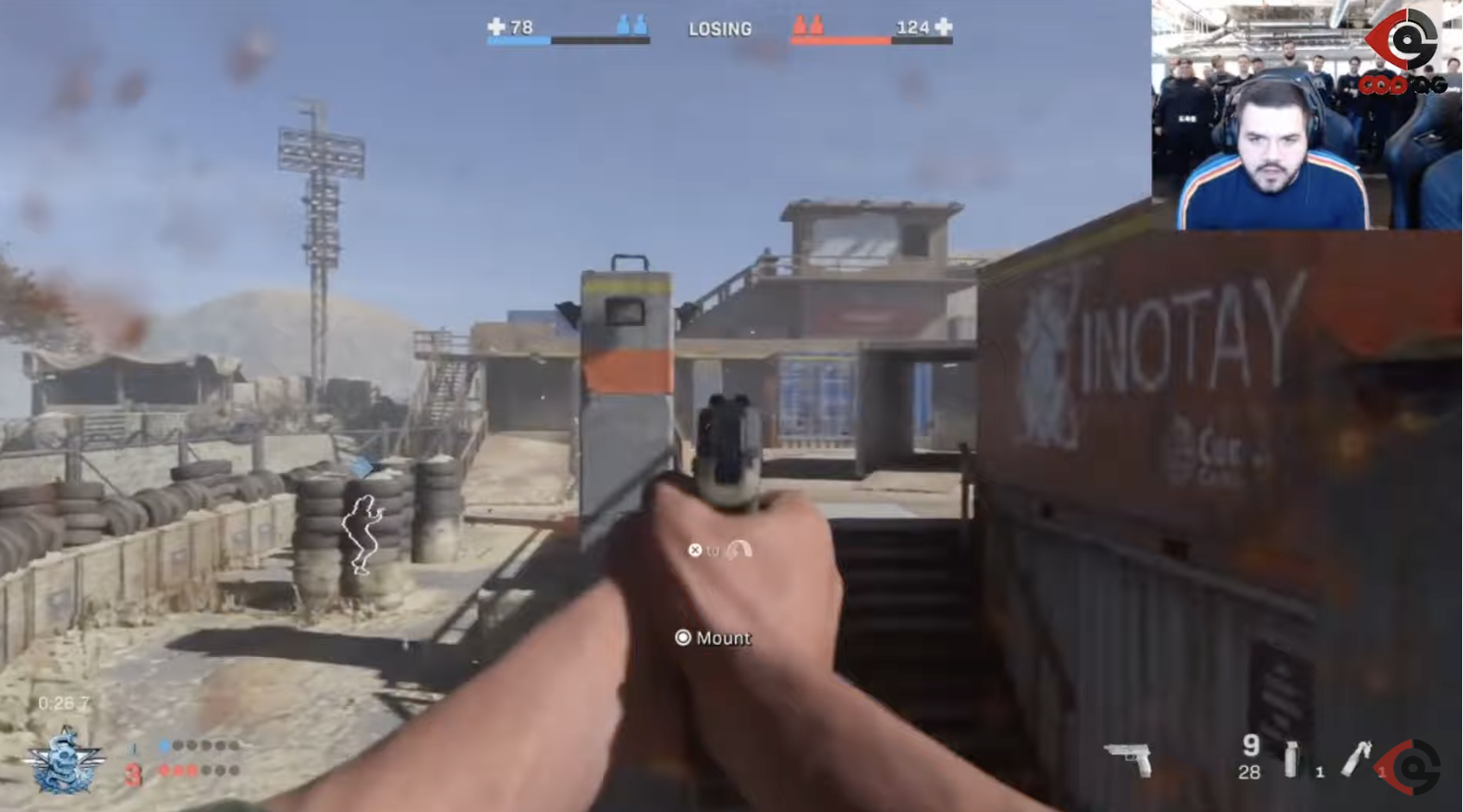 Már a Call of Duty-ban is szigorúbban ellenőrzik a fegyverviselést mint egyes amerikai államokban