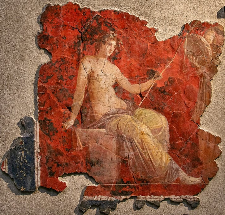 Csodálatos, kétezer évvel ezelőtti istenfreskókat restauráltak Hadrianus fürdőinél