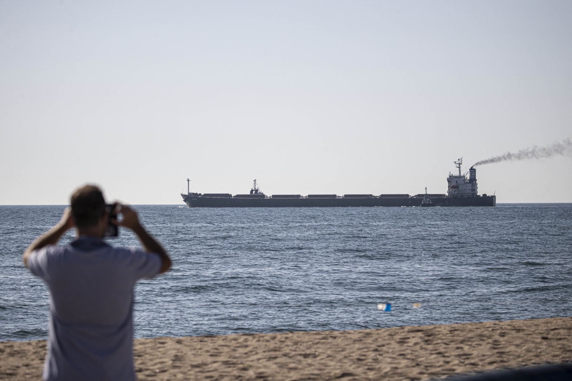 Russian Missile Strike Targets Cargo Vessel in Chornomorsk Port