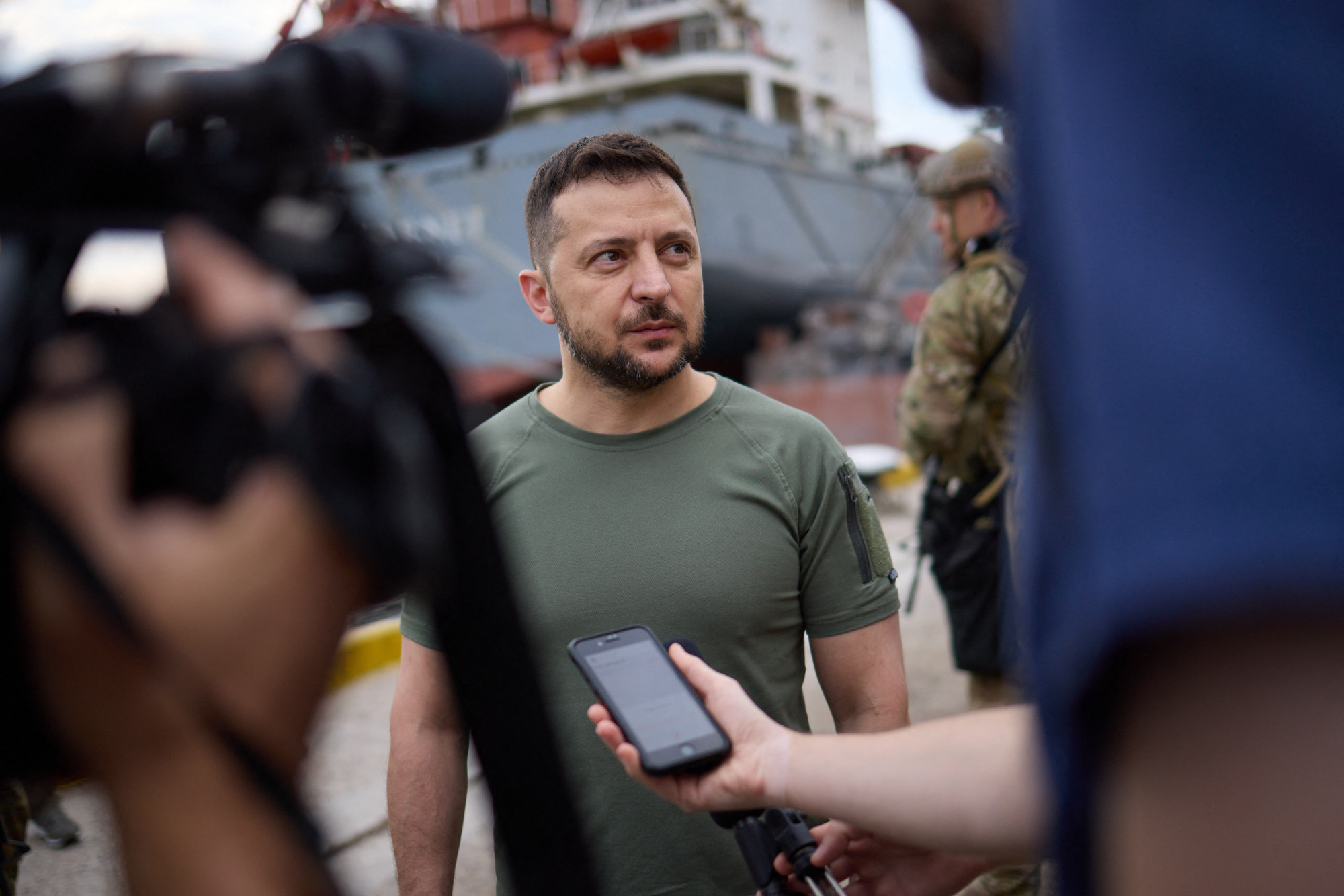Zelenszkij megfogadta, hogy visszaszerzi a Krímet Ukrajnának