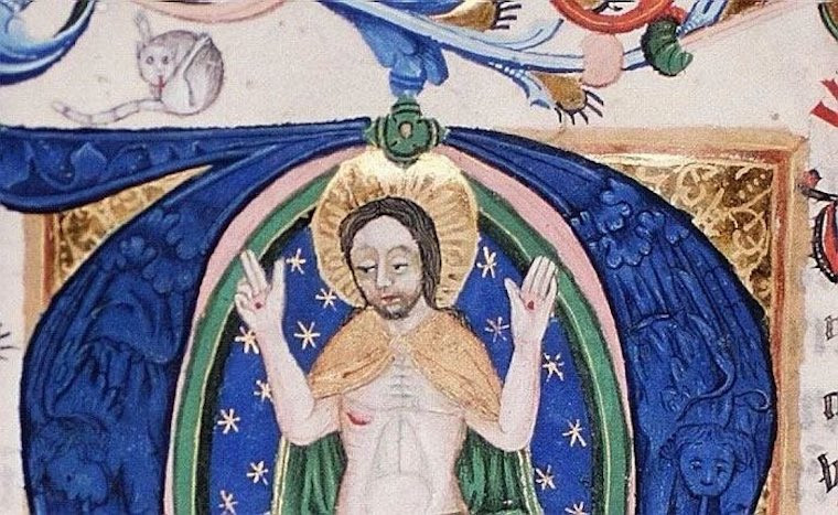 Jézus kézmozdulata hasonlít a fenekét nyalogató macska lábtartására - jött rá egy XV. századi német szerzetes