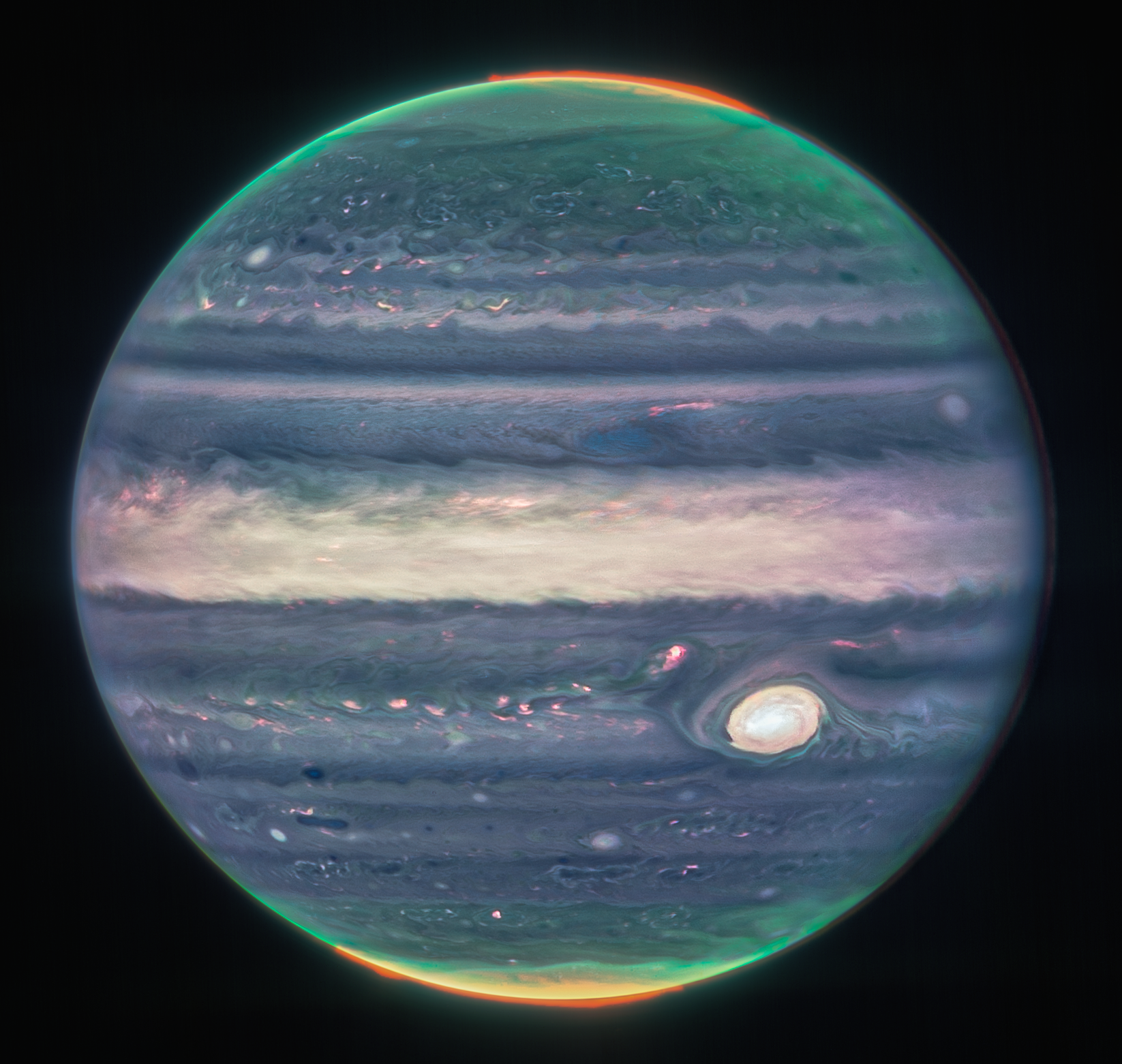 Lenyűgöző felvételt készített a Jupiterről a James Webb űrtávcső