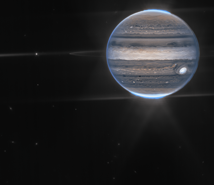 Szenzációs képeket lőtt a Jupiterről a James Webb teleszkóp