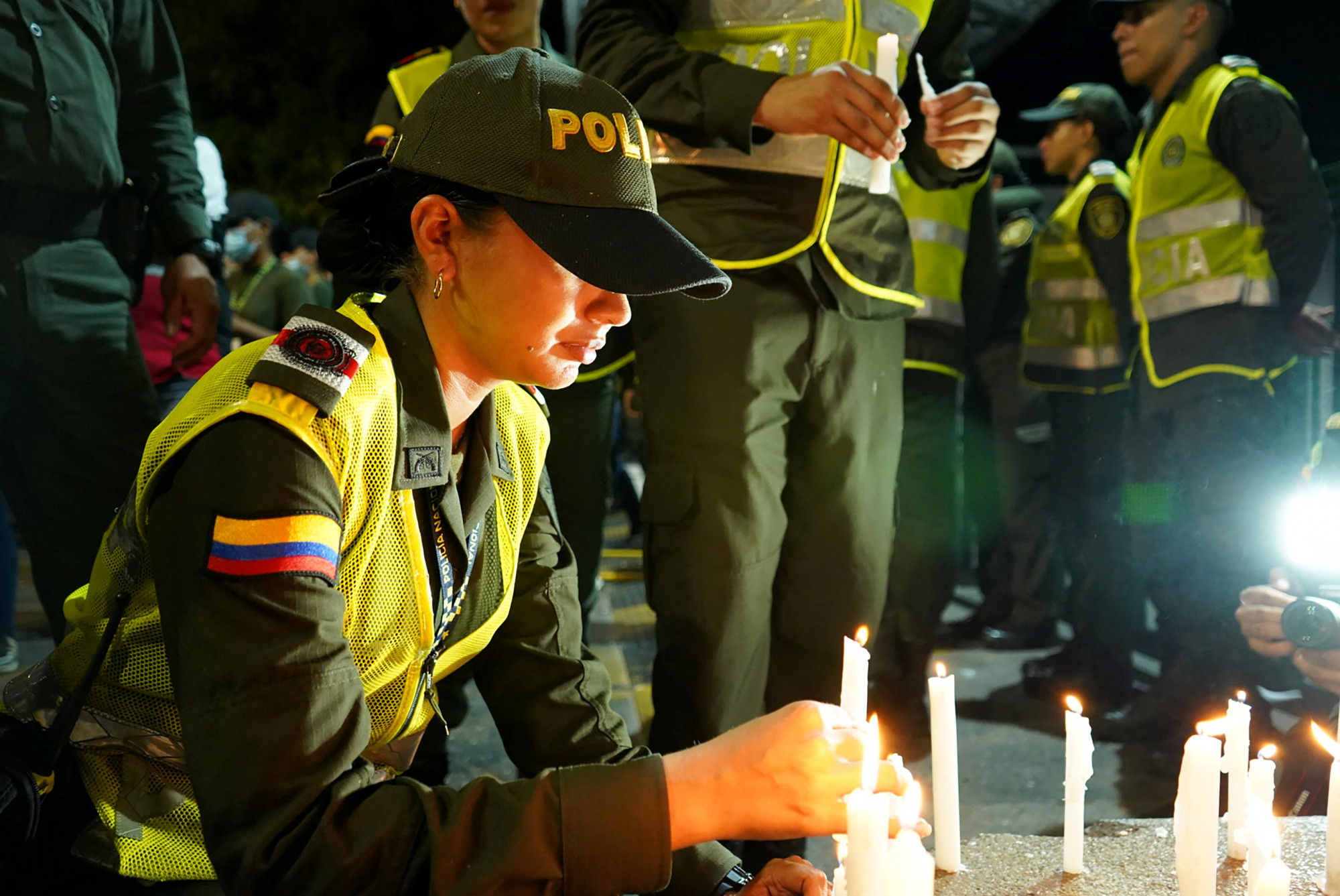 Felrobbantottak hét rendőrt Kolumbiában