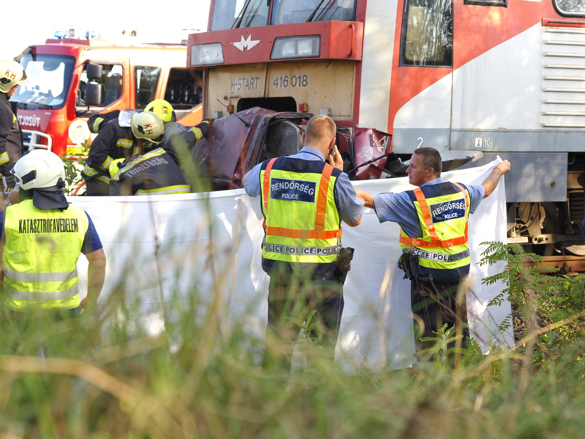 Már hét halottja van a kunfehértói vonatbalesetnek