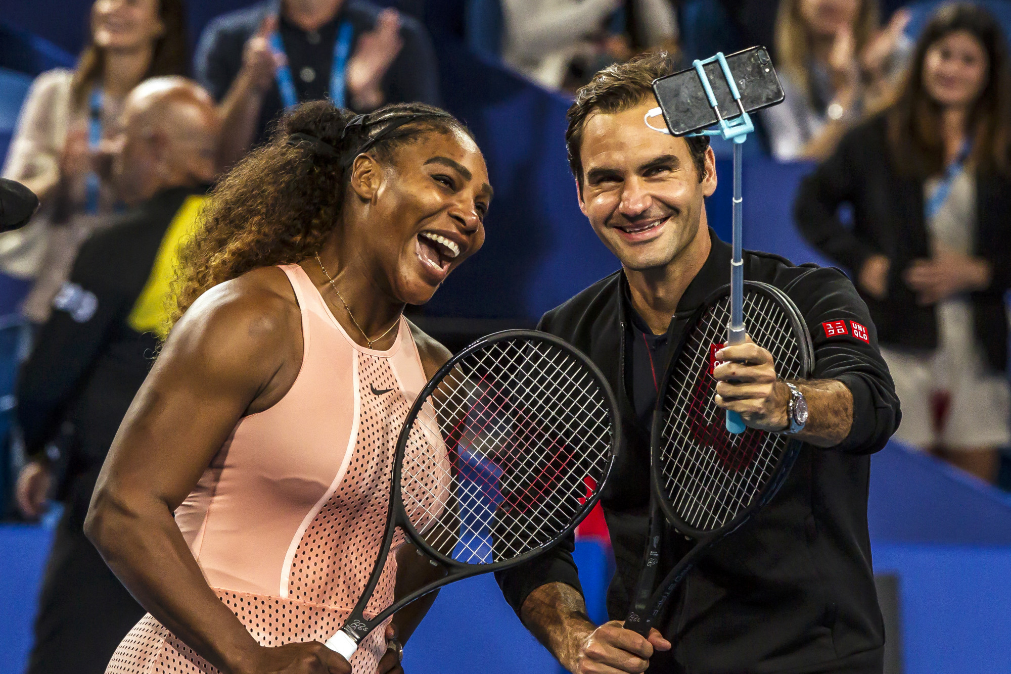 Serena Williams Federernek: Mindig felnéztem rád és csodáltalak