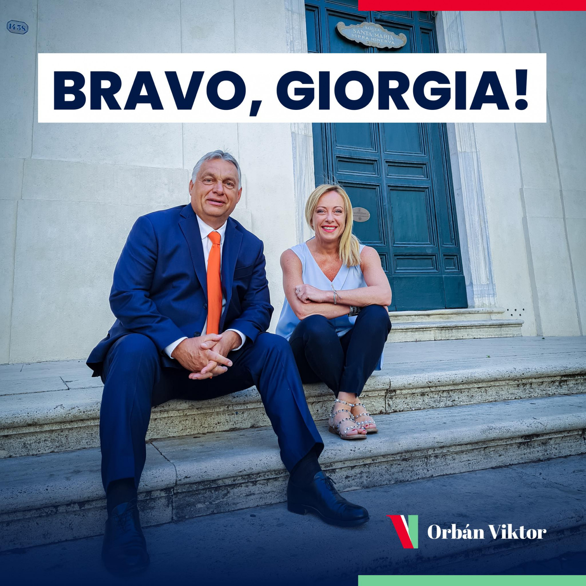Orbán Viktor gratulált Giorgia Meloninak