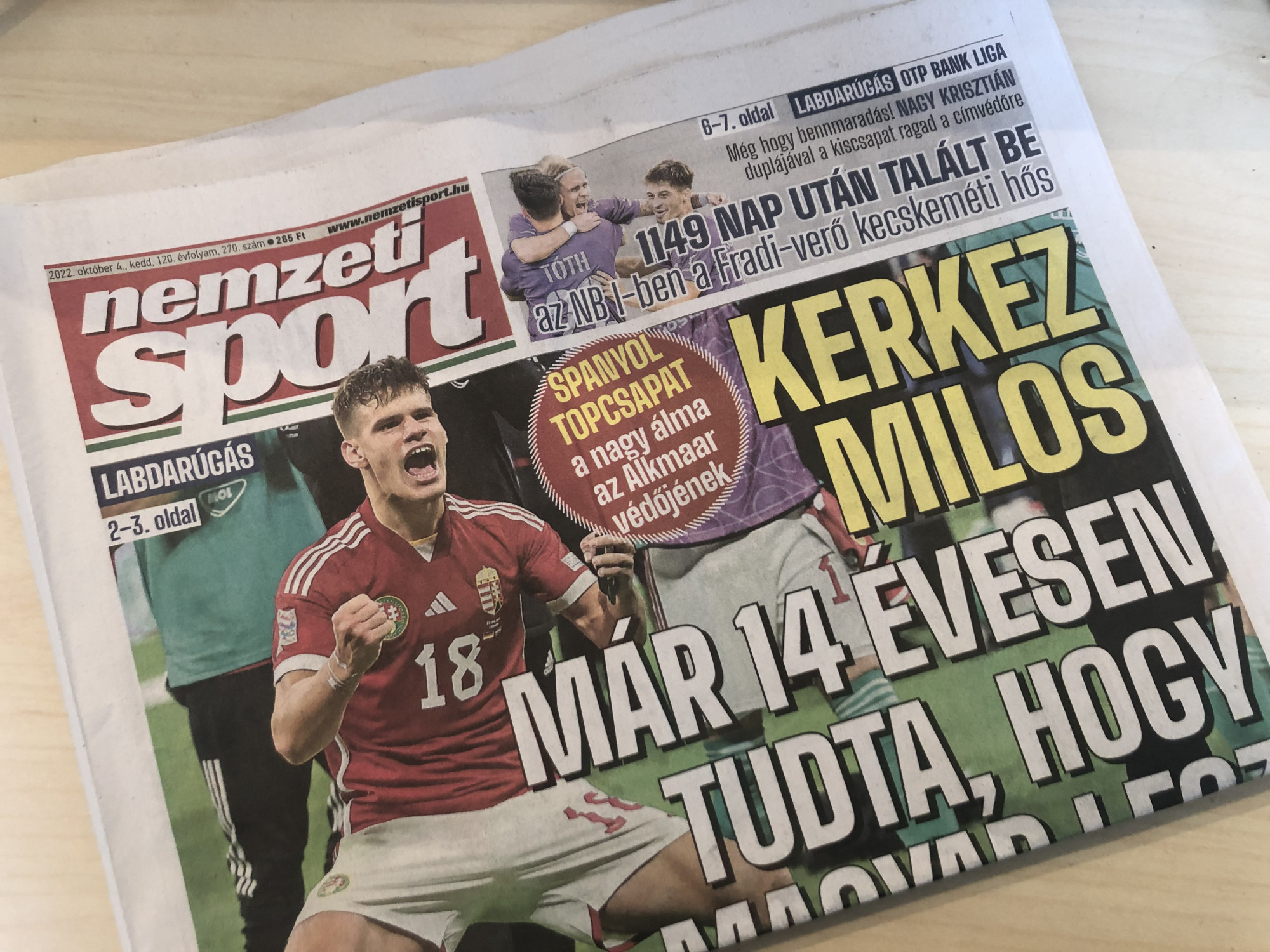 Miért olvasom papíron a Nemzeti Sportot még 2022-ben is?