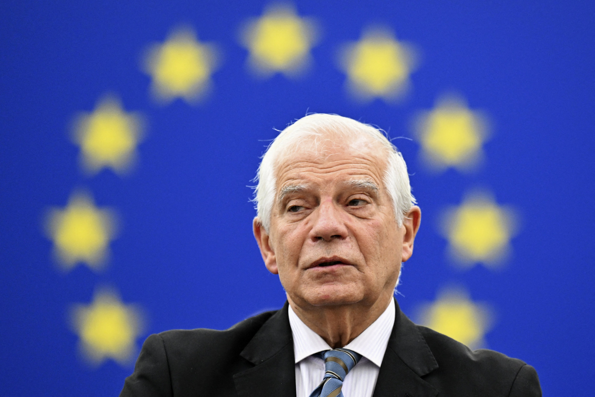 Josep Borrell 2022. október 5-én Strasbourgban