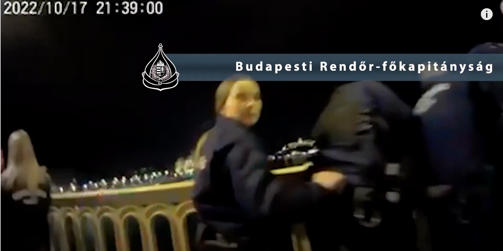 Rendőrök akadályozták meg, hogy egy fiatal nő a Dunába vesse magát a Margit hídról