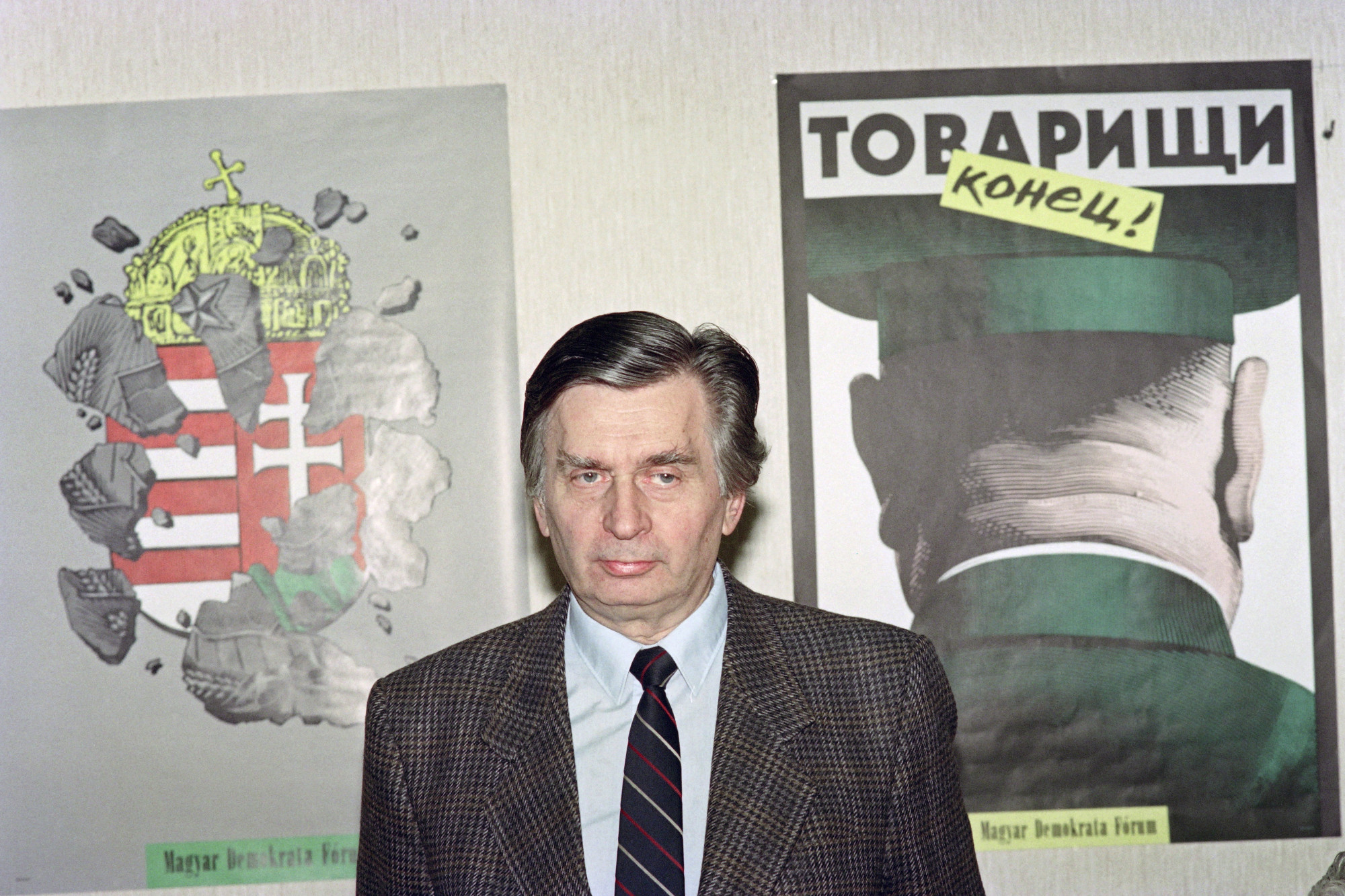 Antall József egy 1990-es felvételen